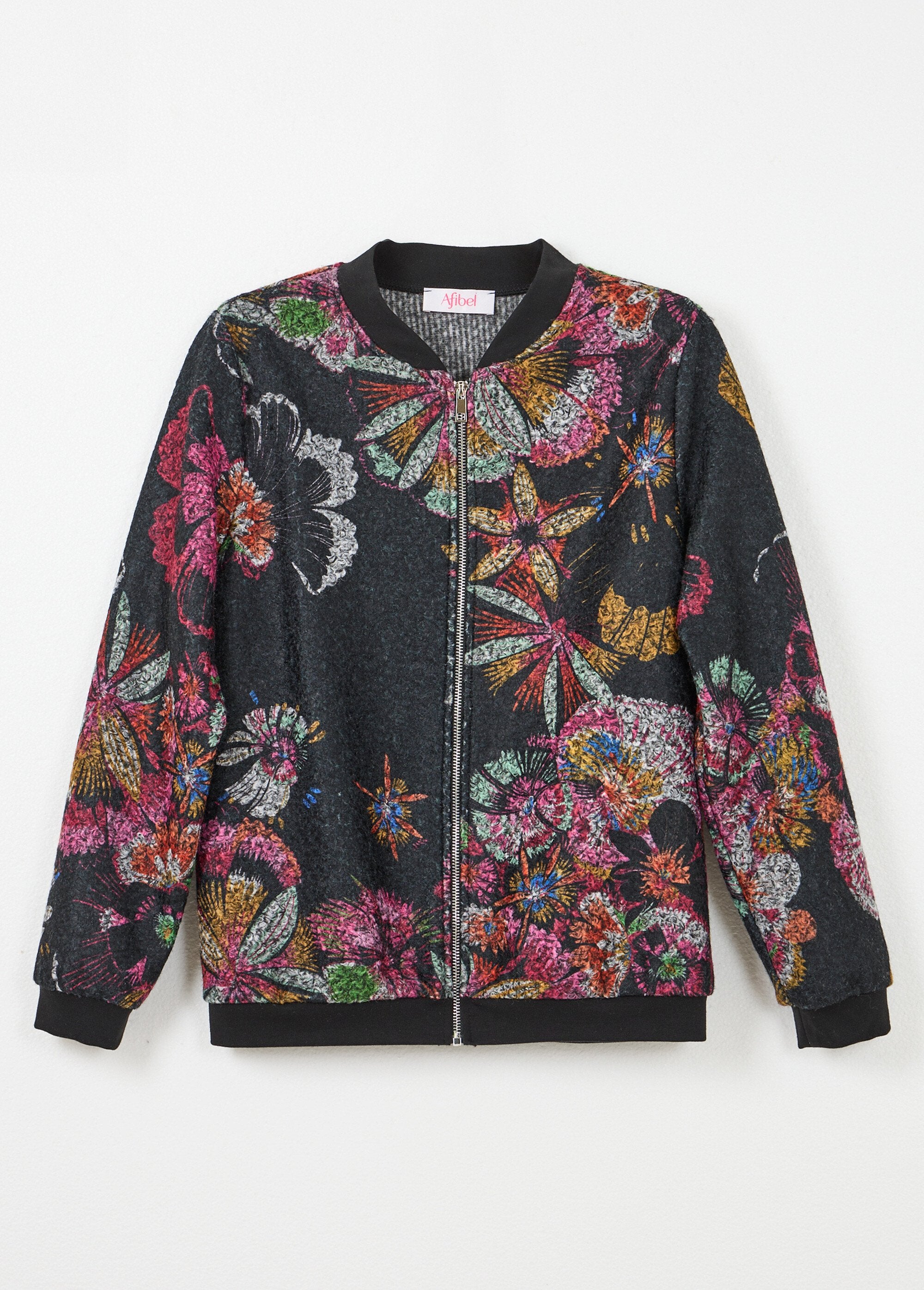 Bomber-style_jacket_in_printed_terry_fabric_Black_and_pink_AP1_slim
