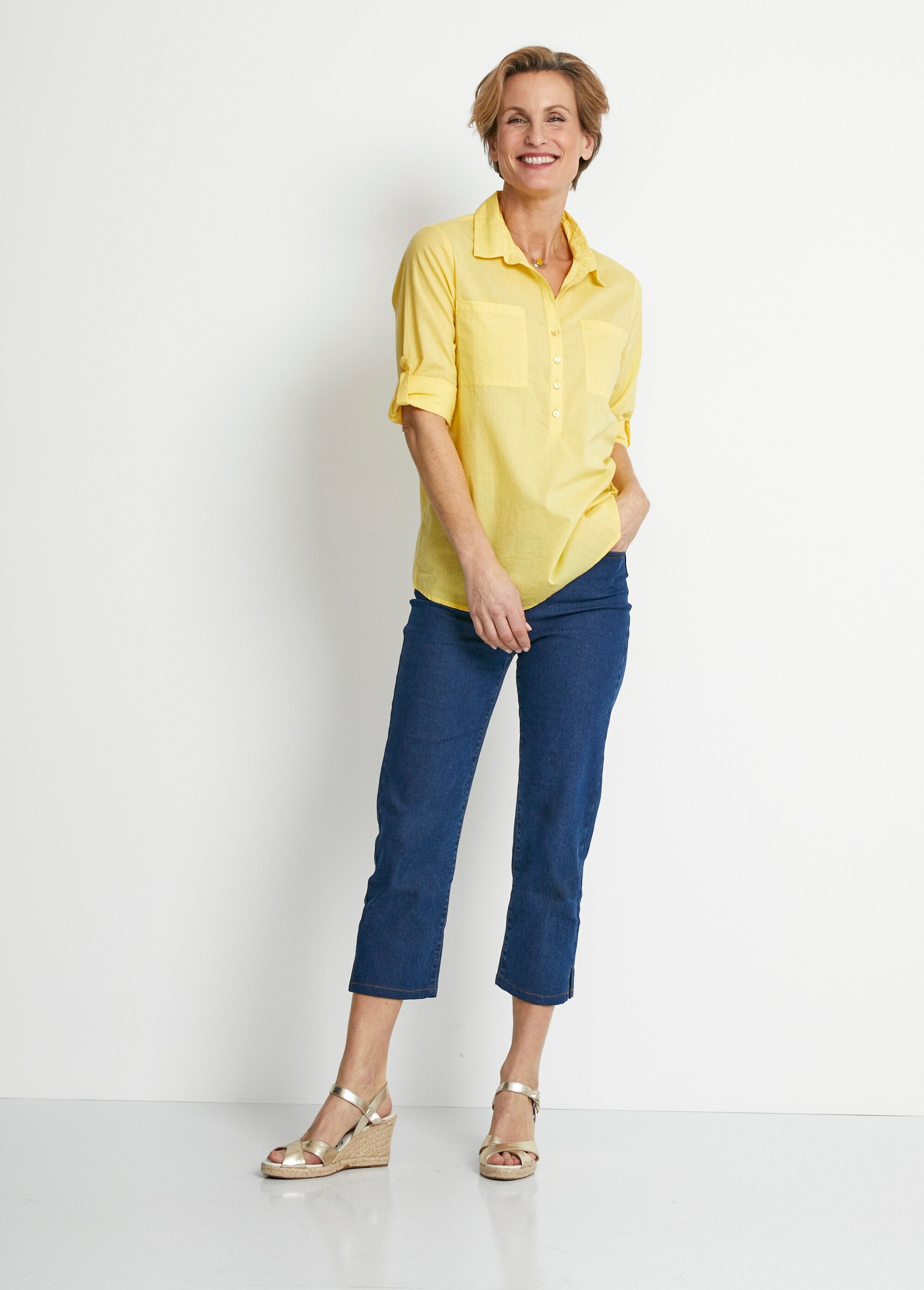 Long_printed_cotton_buttoned_blouse_YELLOW_SF1_slim