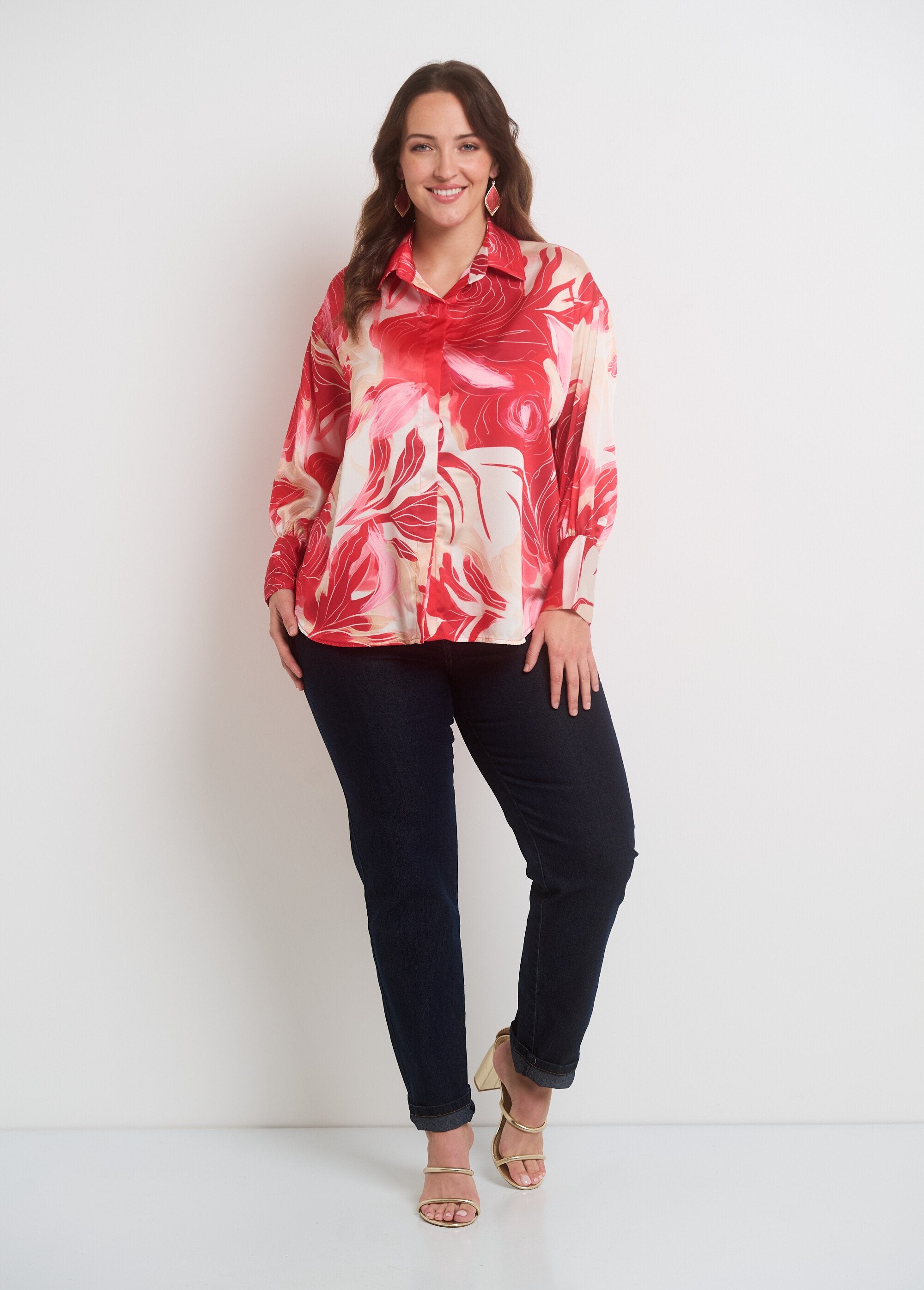 Long_sleeve_floral_satin_blouse_Red_and_pink_SF1_curvy