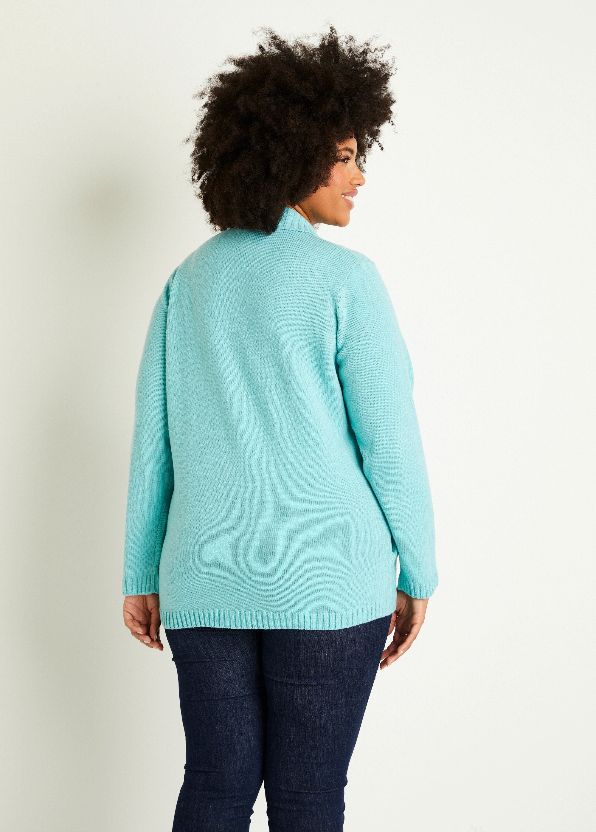 Long_plain_zipped_vest_with_high_collar_Aqua_DO1_curvy