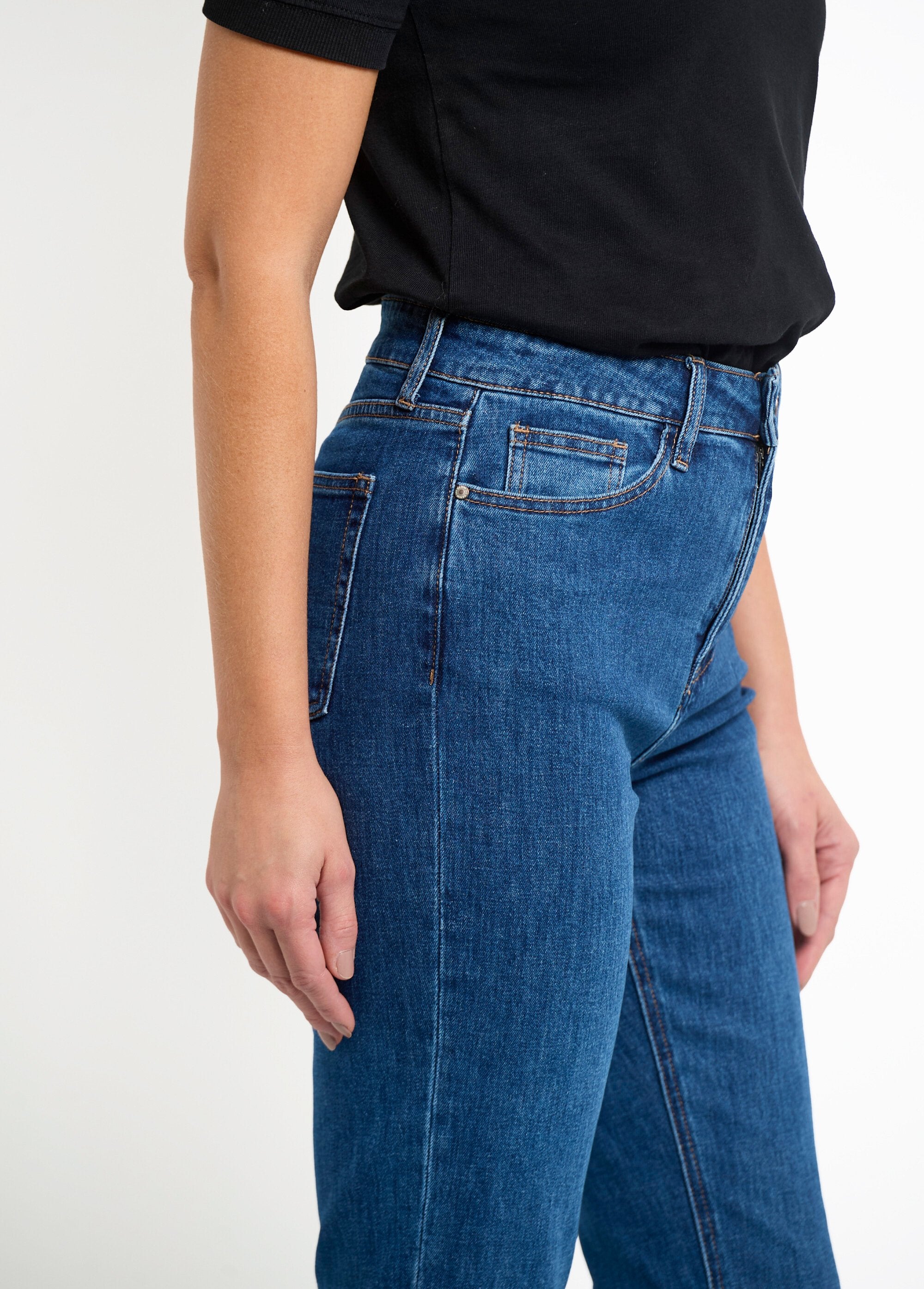 5-pocket_jeans,_7/8_length,_frayed_hem_Stone_DE1_slim