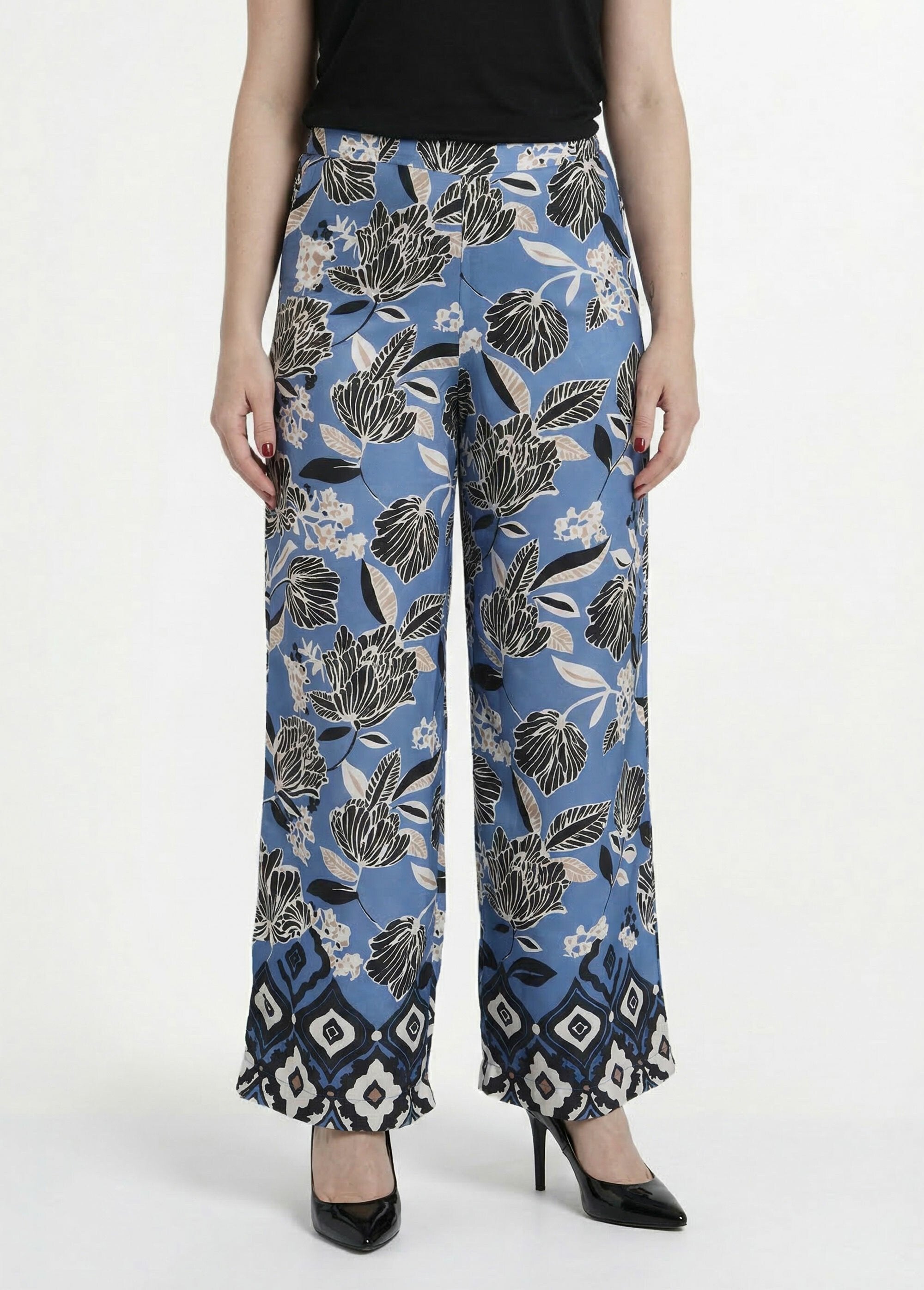 Satin_trousers_with_an_oriental_floral_pattern_Blue_prints_FA1_slim