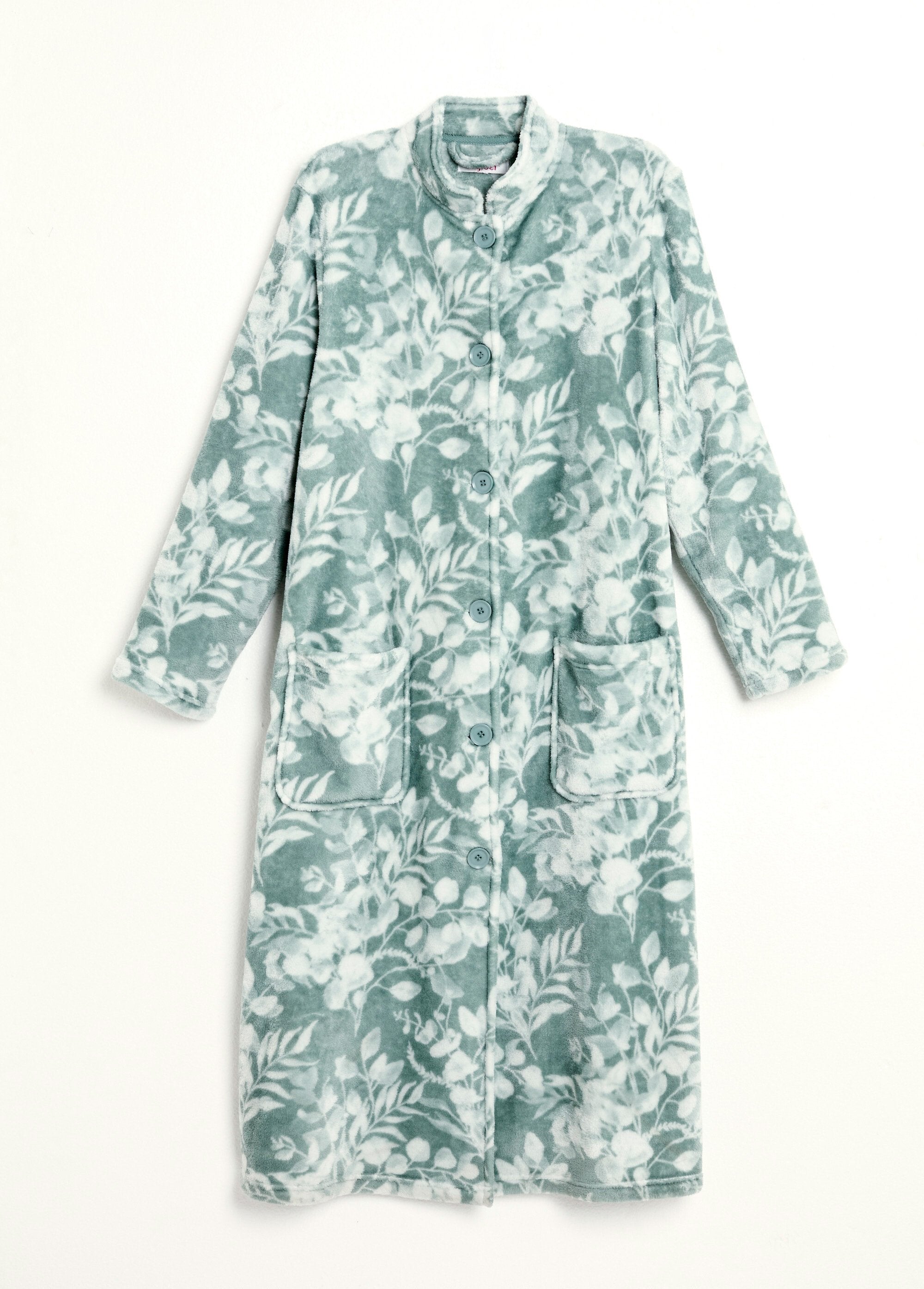 Fleece-printed_plush_bathrobe_length_115_cm_Green_print_AP1_slim