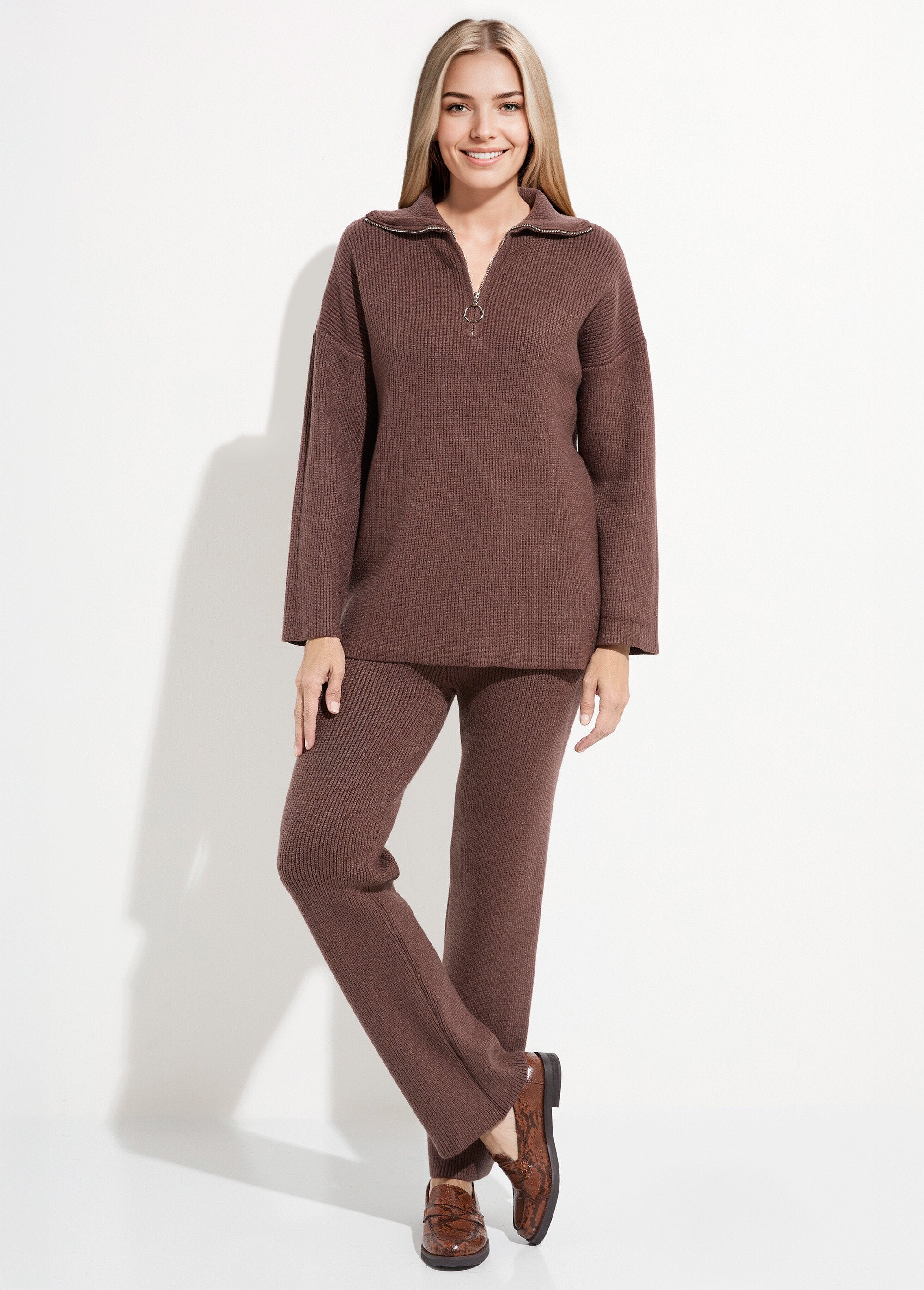 Ribbed_knit_comfort_trucker_sweater_Chocolate_SF1_slim