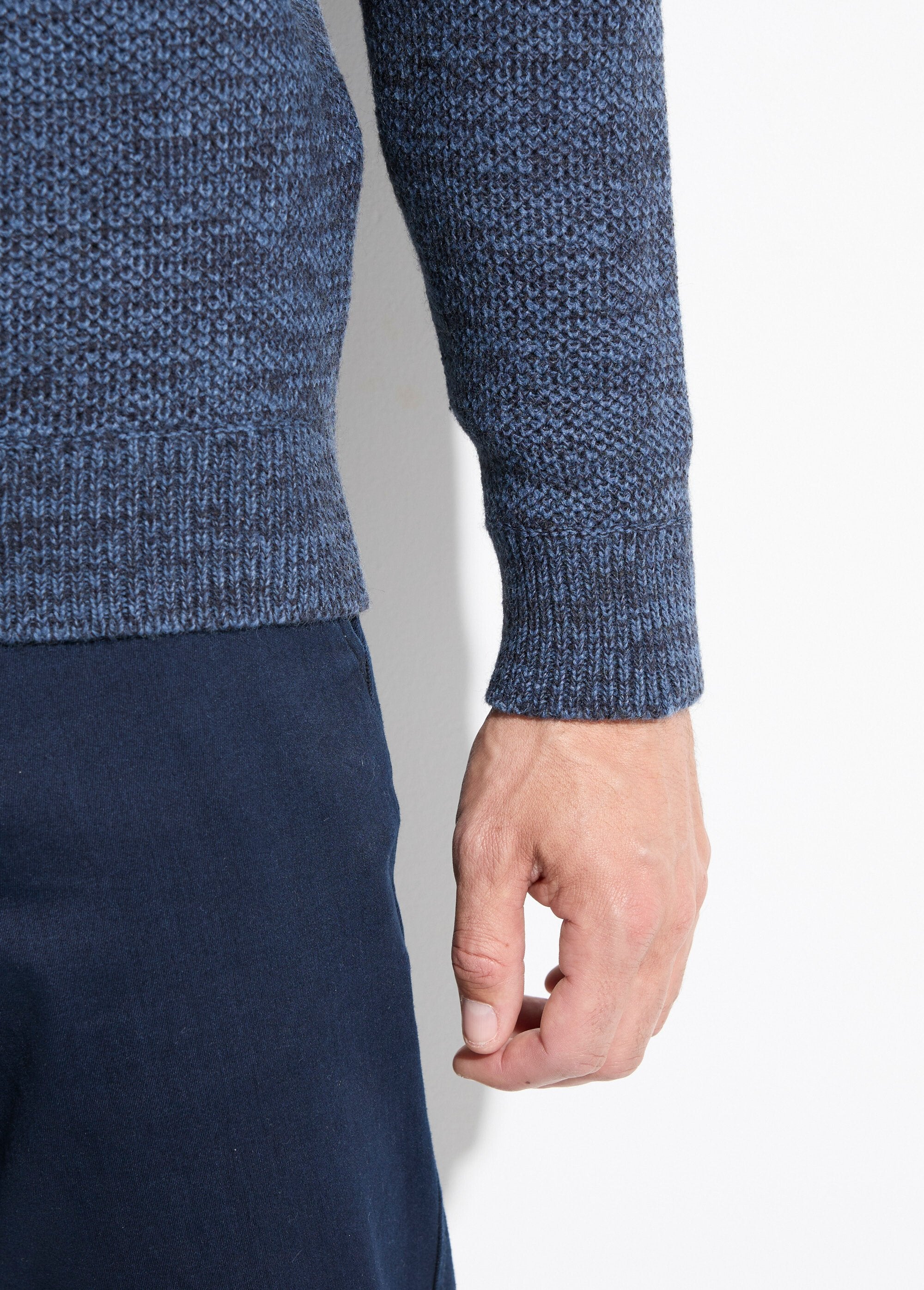 Long-sleeved_wool_marl_knit_round_neck_sweater_Blue_DE2_slim
