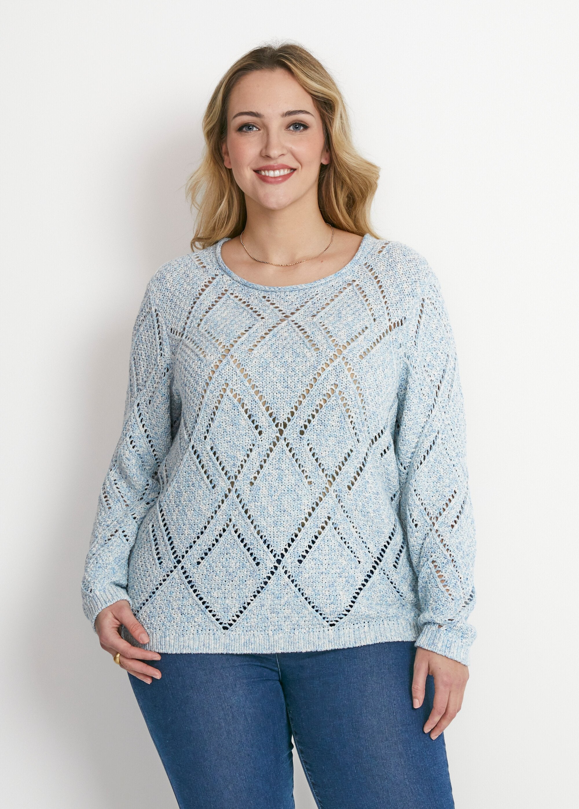 Openwork_stranded_knit_sweater_Blue_FA1_curvy