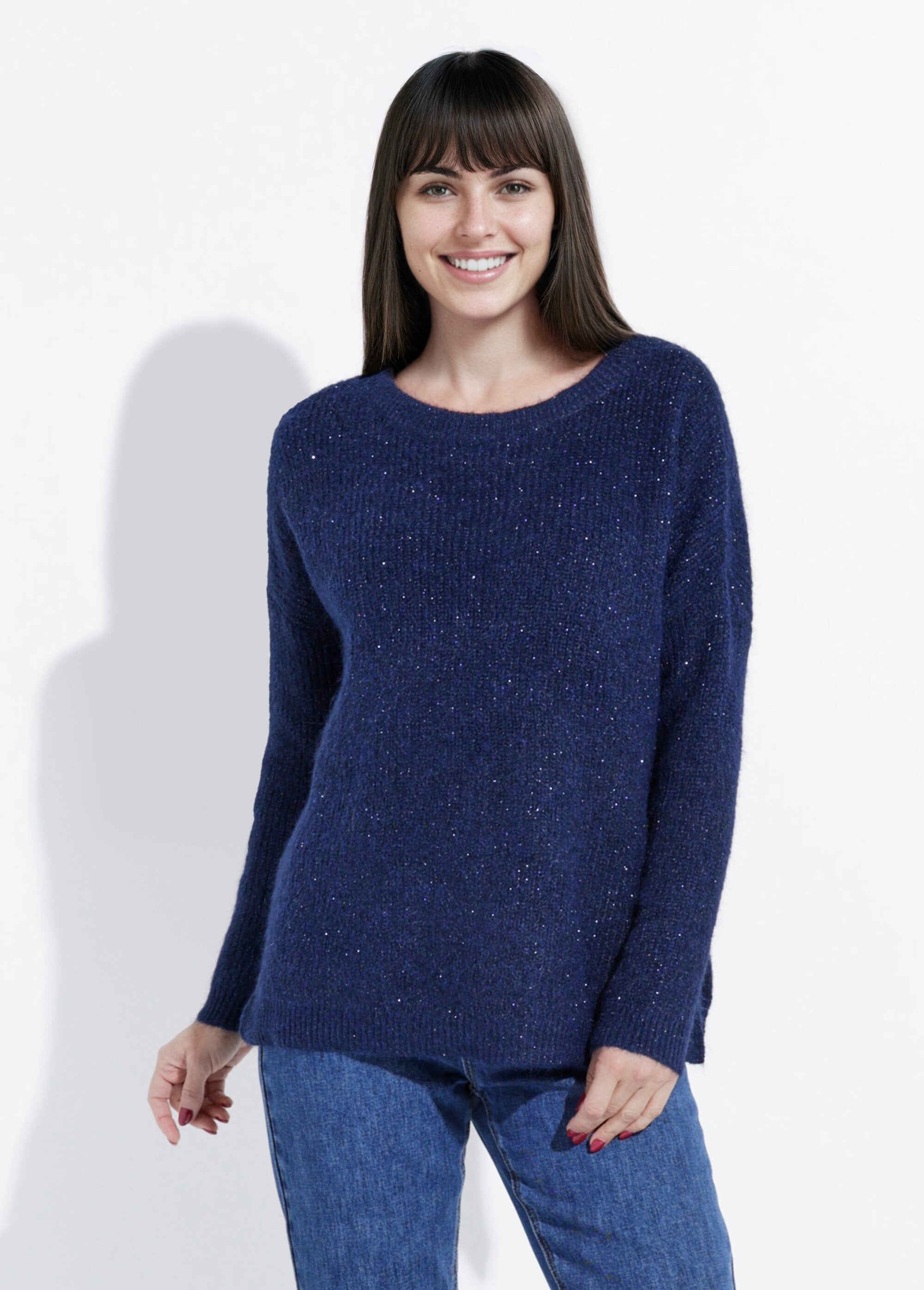 Boat_neck_fluffy_knit_sweater_Marine_FA1_slim