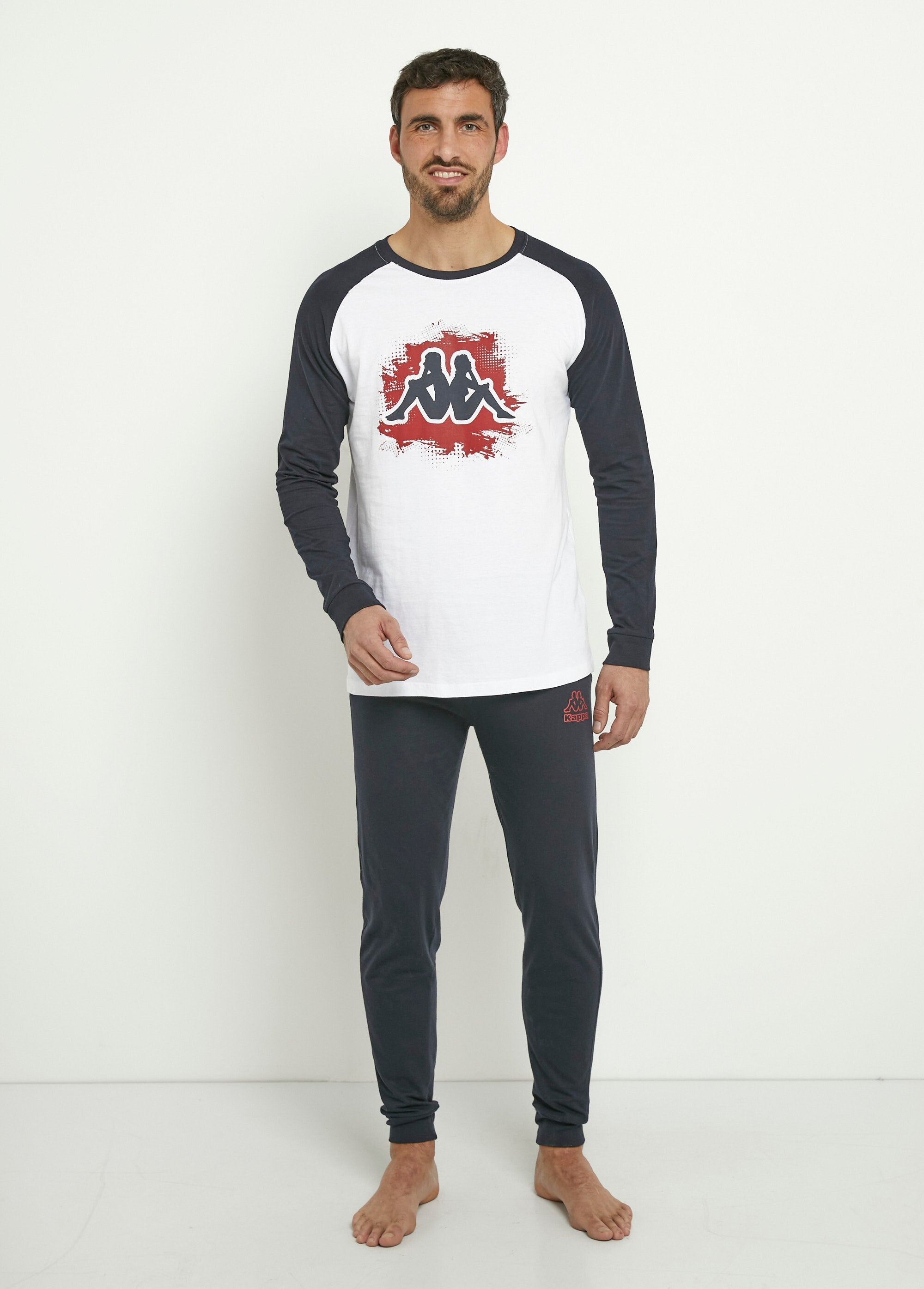 Long_cotton_pajamas_with_placed_logo_Marine_FA1_slim