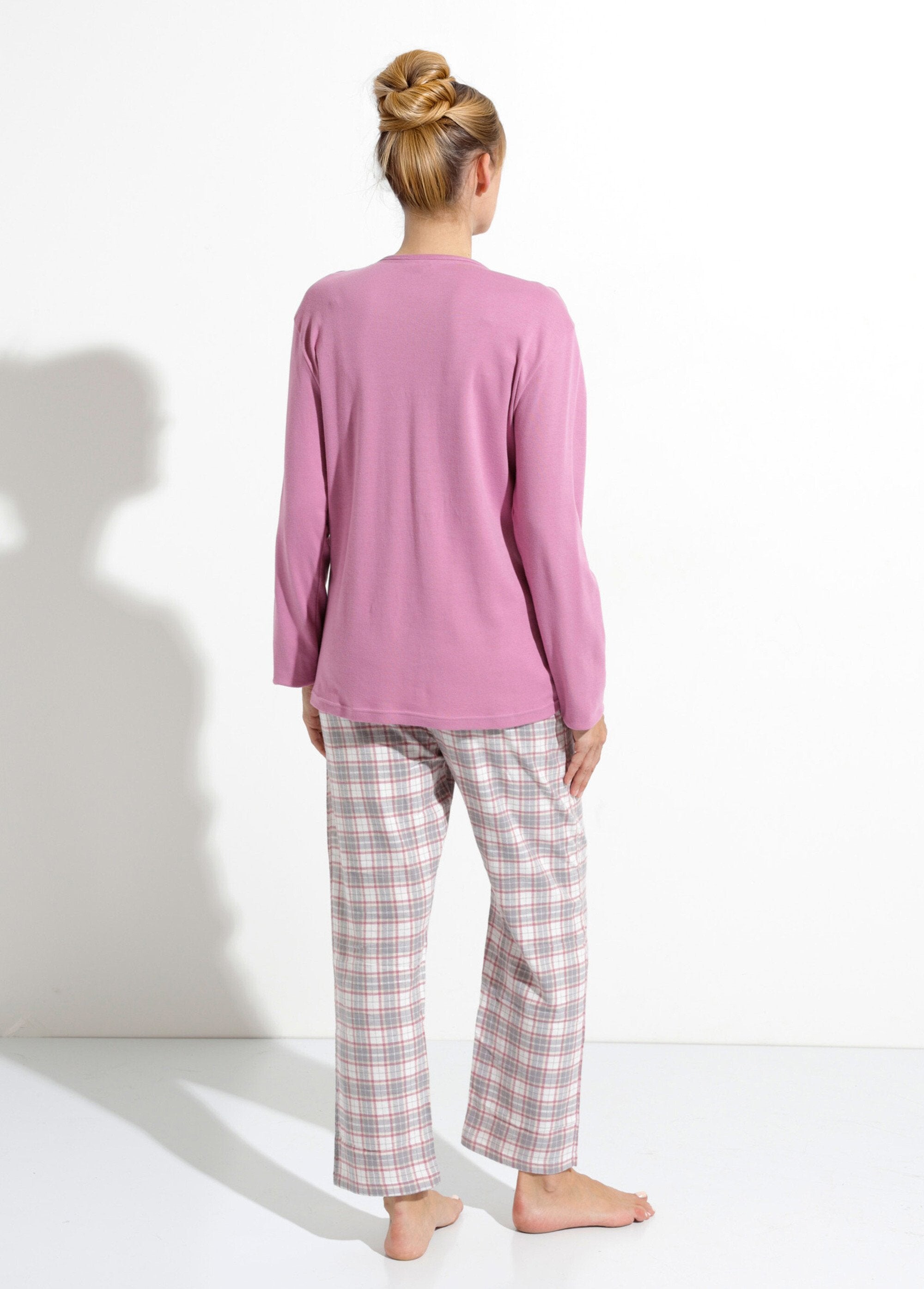Warm_cotton_flannel_plaid_pajama_pants_Violin_DO1_slim