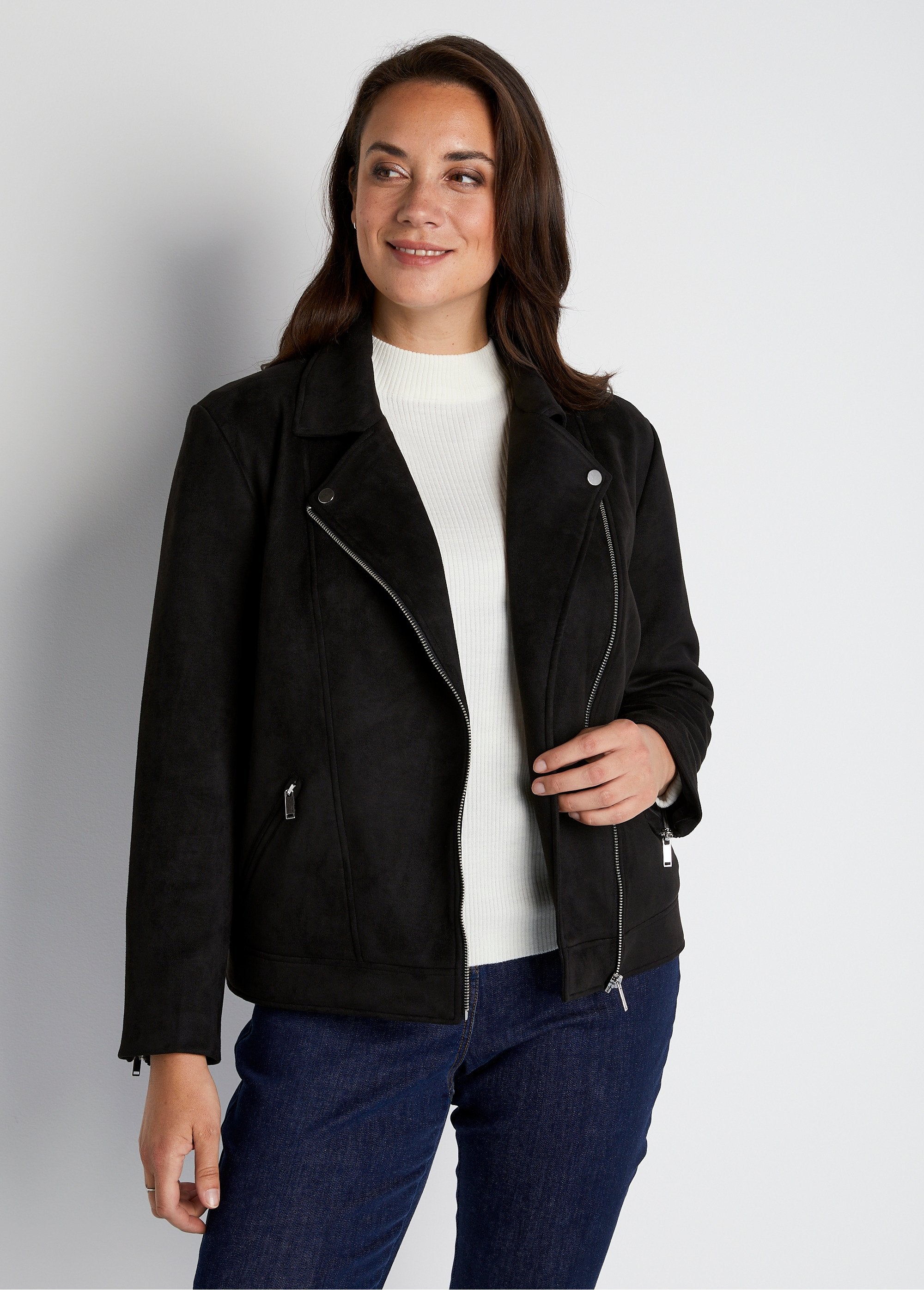 Short_zipped_jacket_in_suede_fabric_Black_FA1_curvy