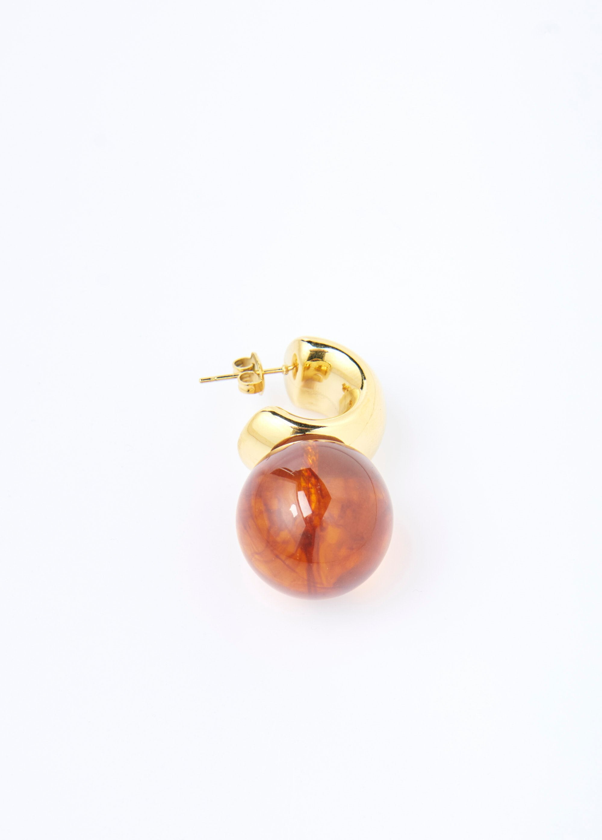 Stainless_steel_and_imitation_amber_earrings_Gold_and_brown_DE1_slim