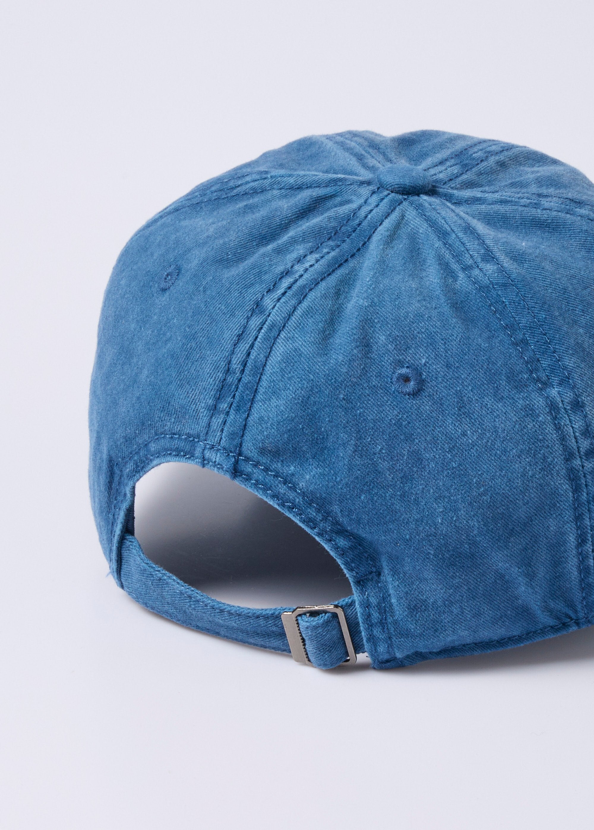Men's_cap_in_colored_denim_canvas_Blue_DO1_slim