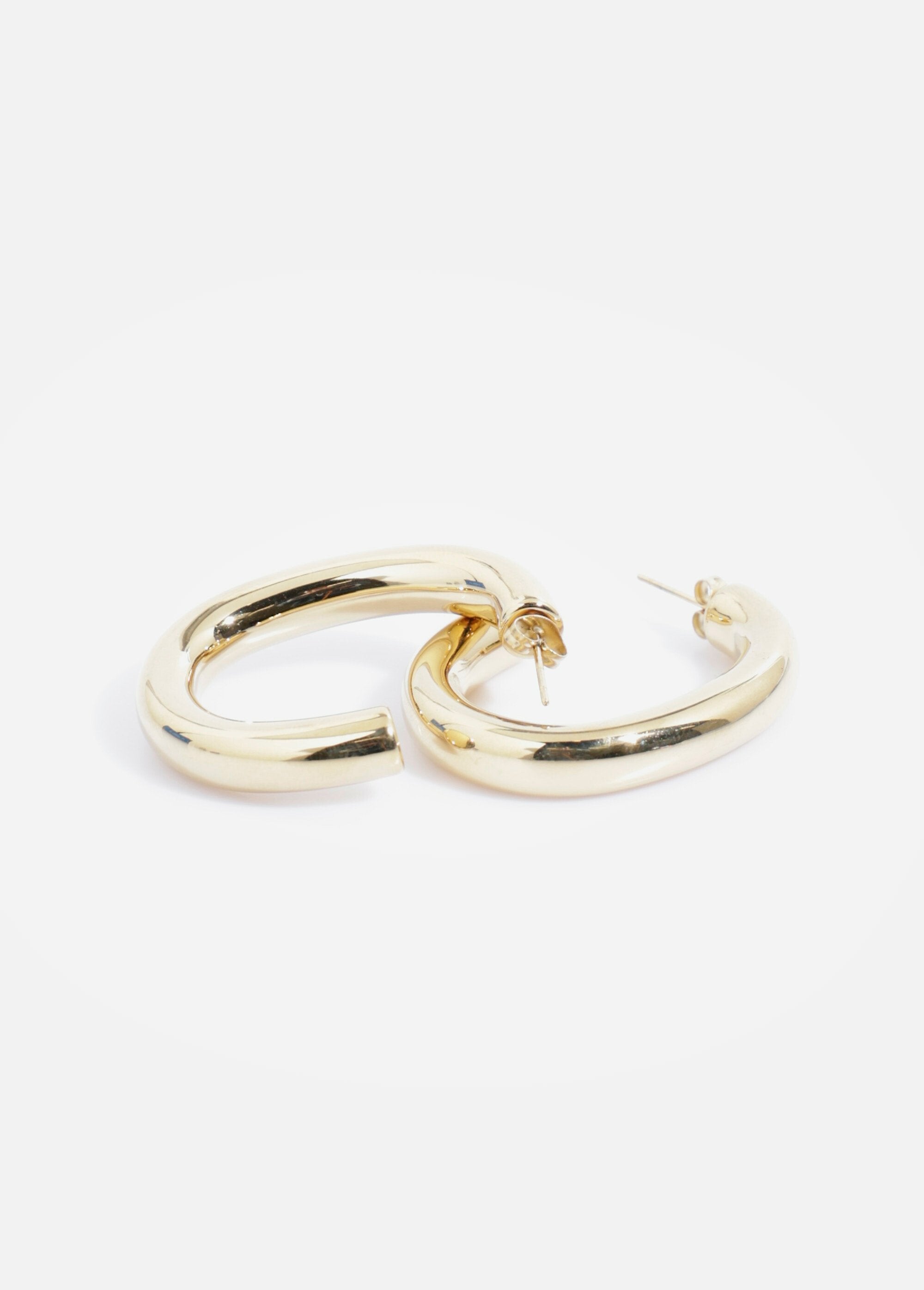 Sleek_oval_stainless_steel_hoop_earrings_Golden_FA1_slim