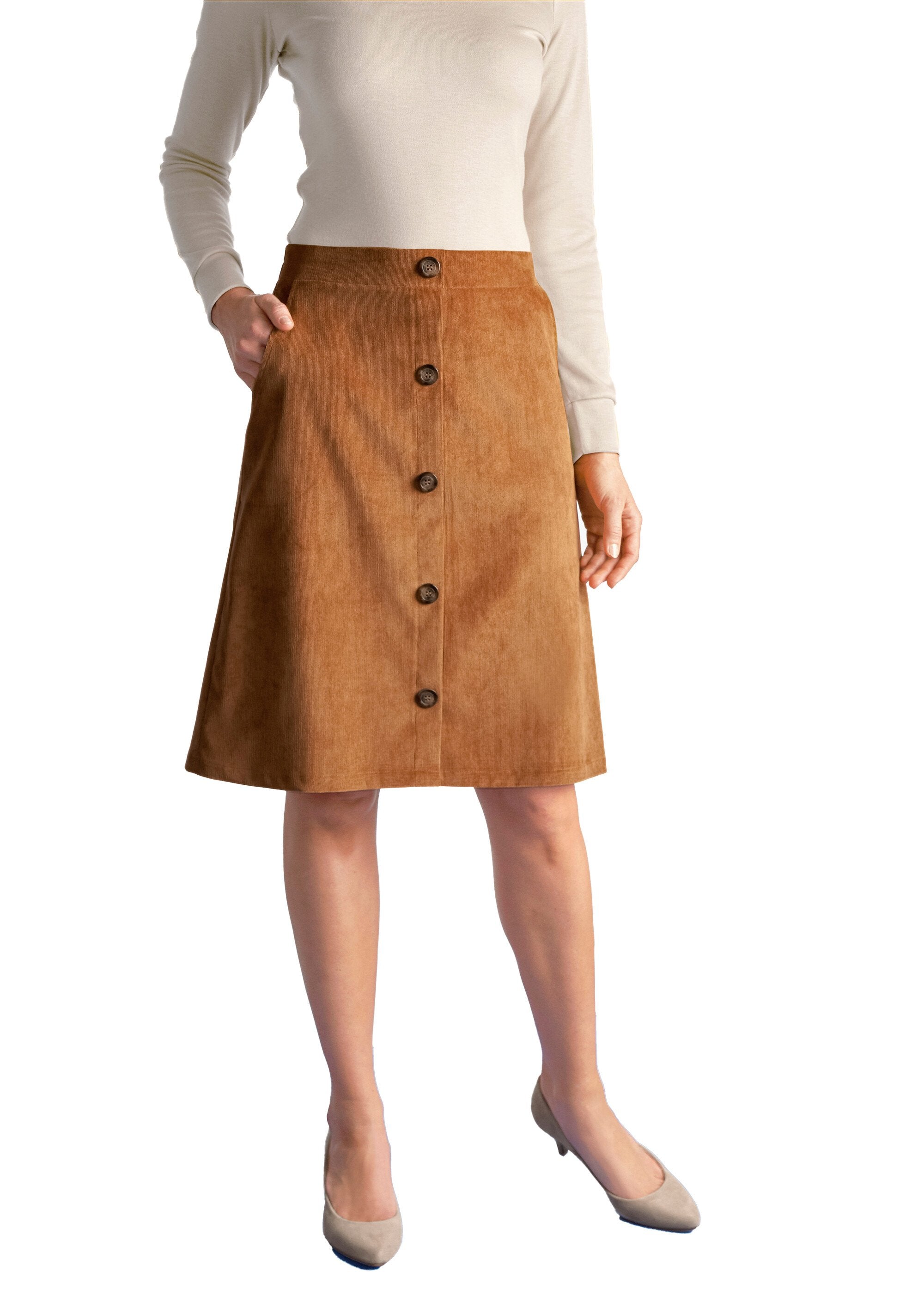 MORPHOSTYLE_skirt_in_milleraies_velvet_Caramel_FA1_slim