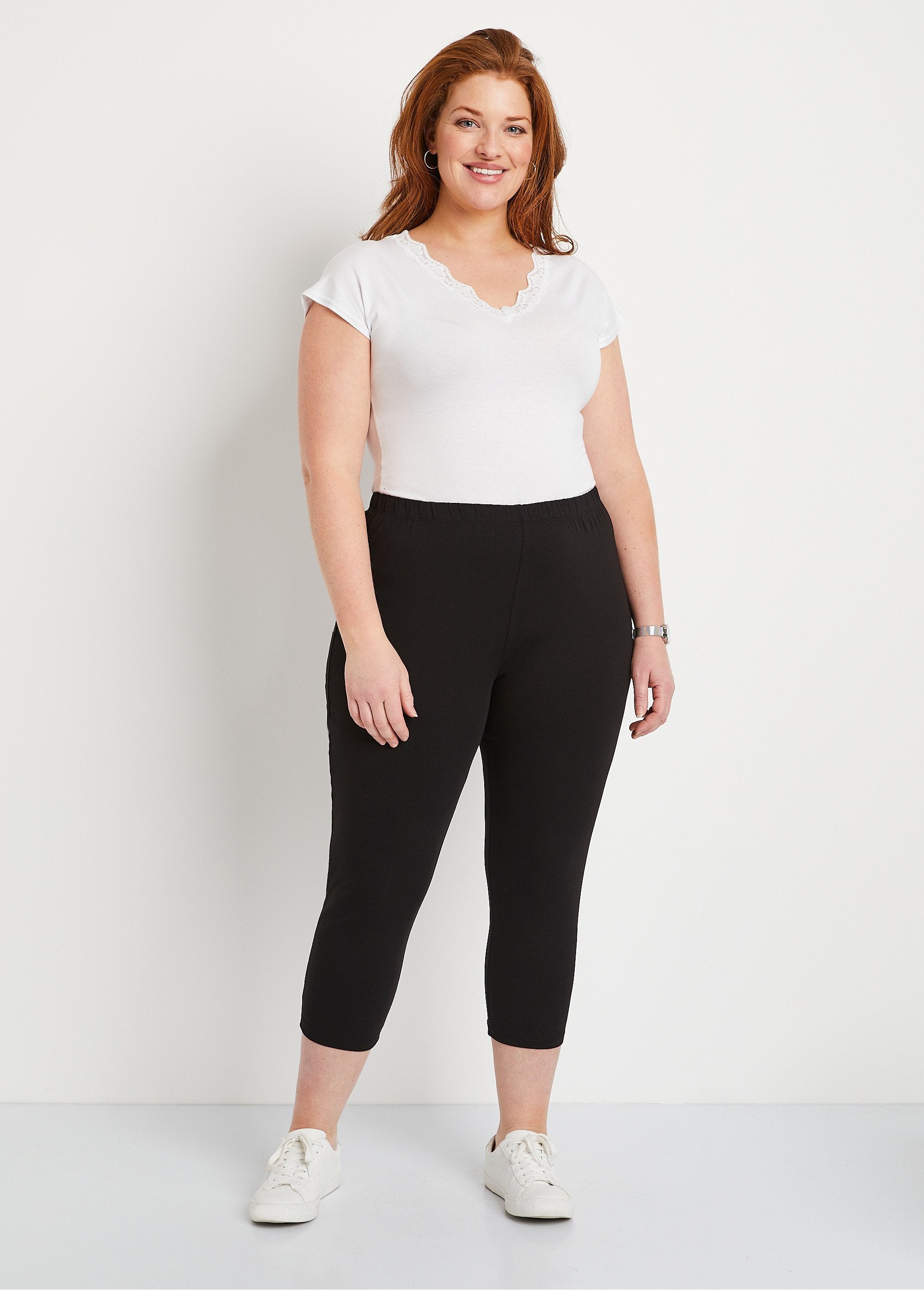 Short_cotton_leggings_with_elasticated_waist_Black_SF1_curvy