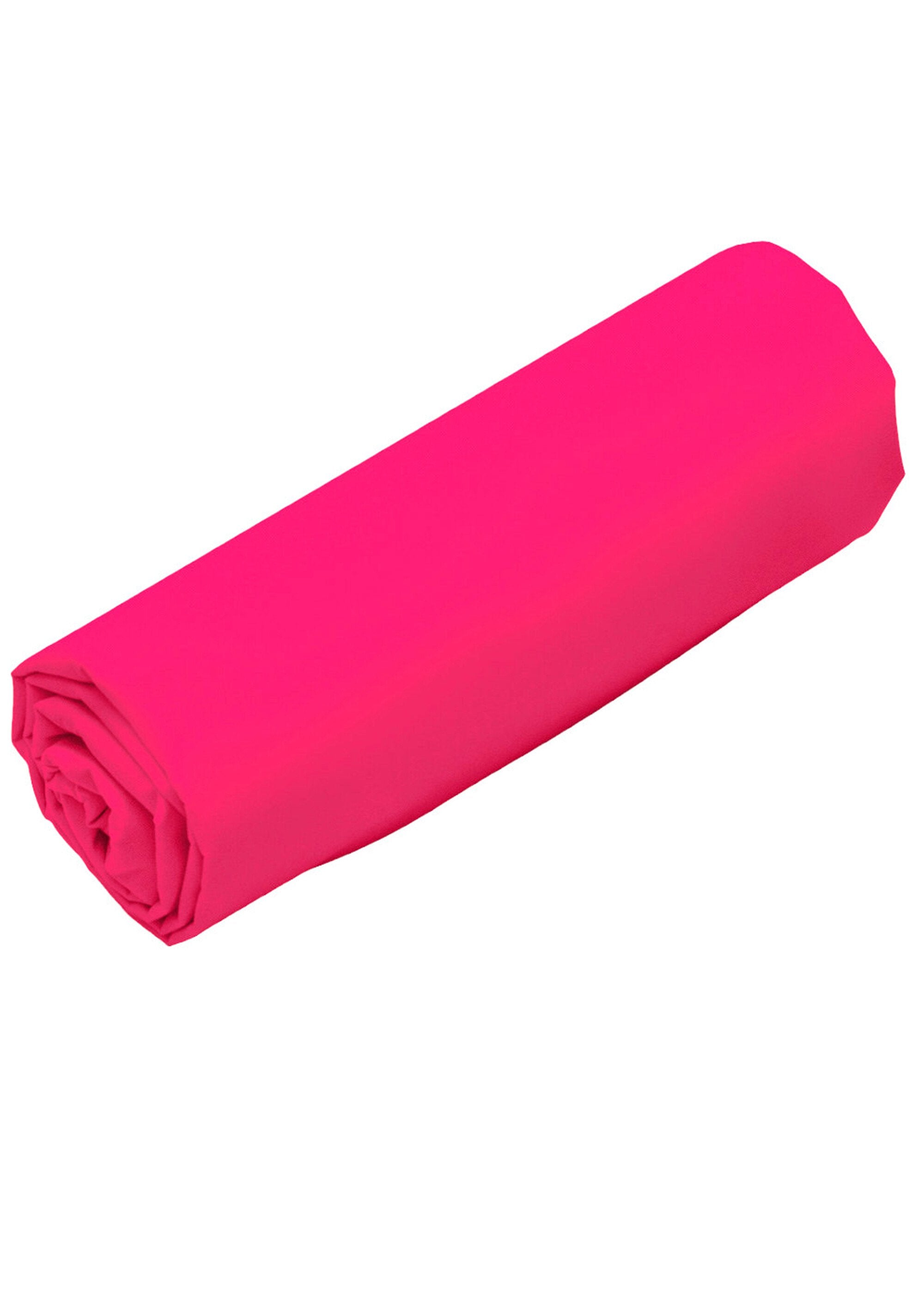 RELAX_plain_pure_cotton_fitted_sheet_Fuchsia_FA1_slim