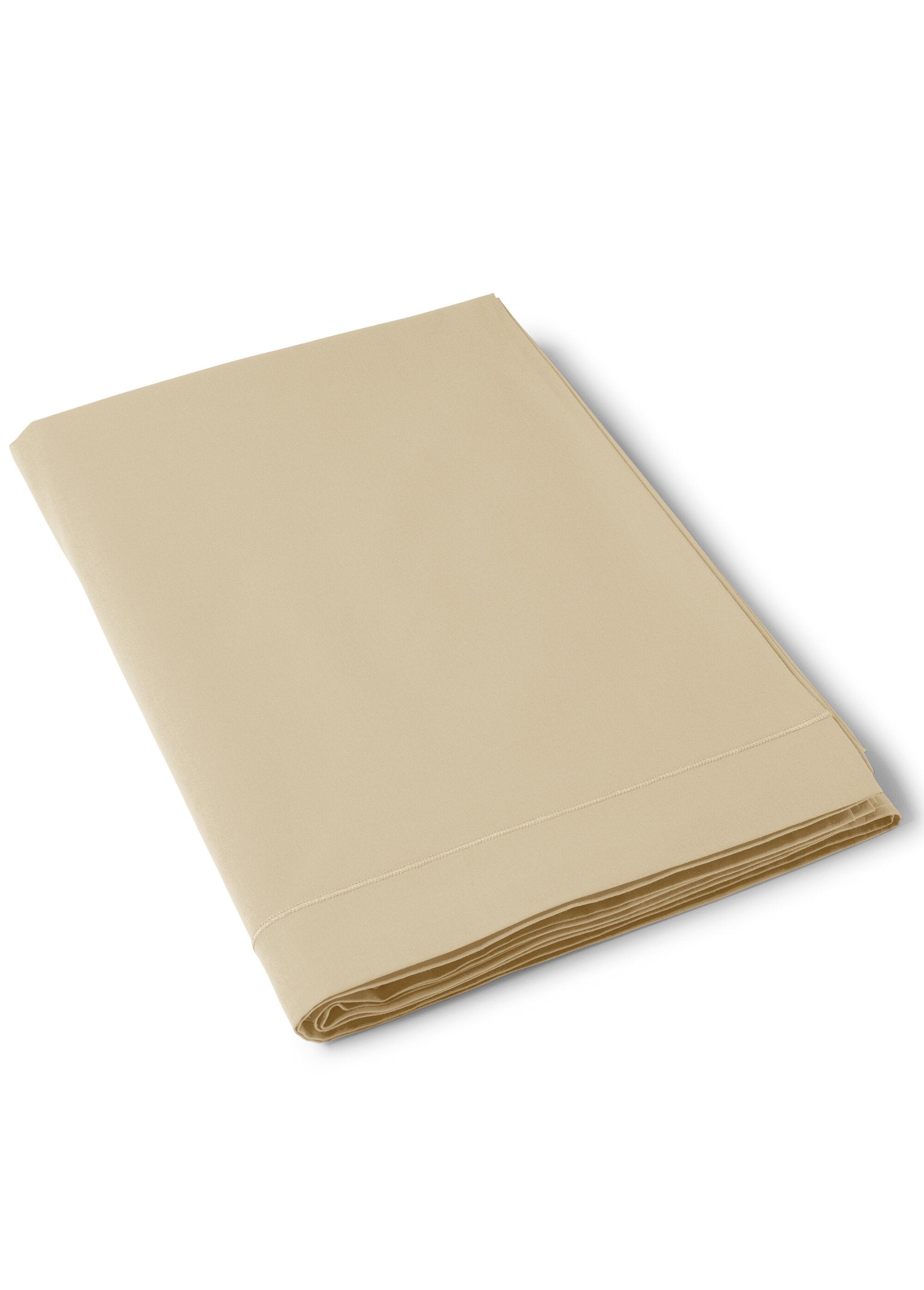 RELAX_plain_pure_cotton_flat_sheet_Linen_beige_FA1_slim