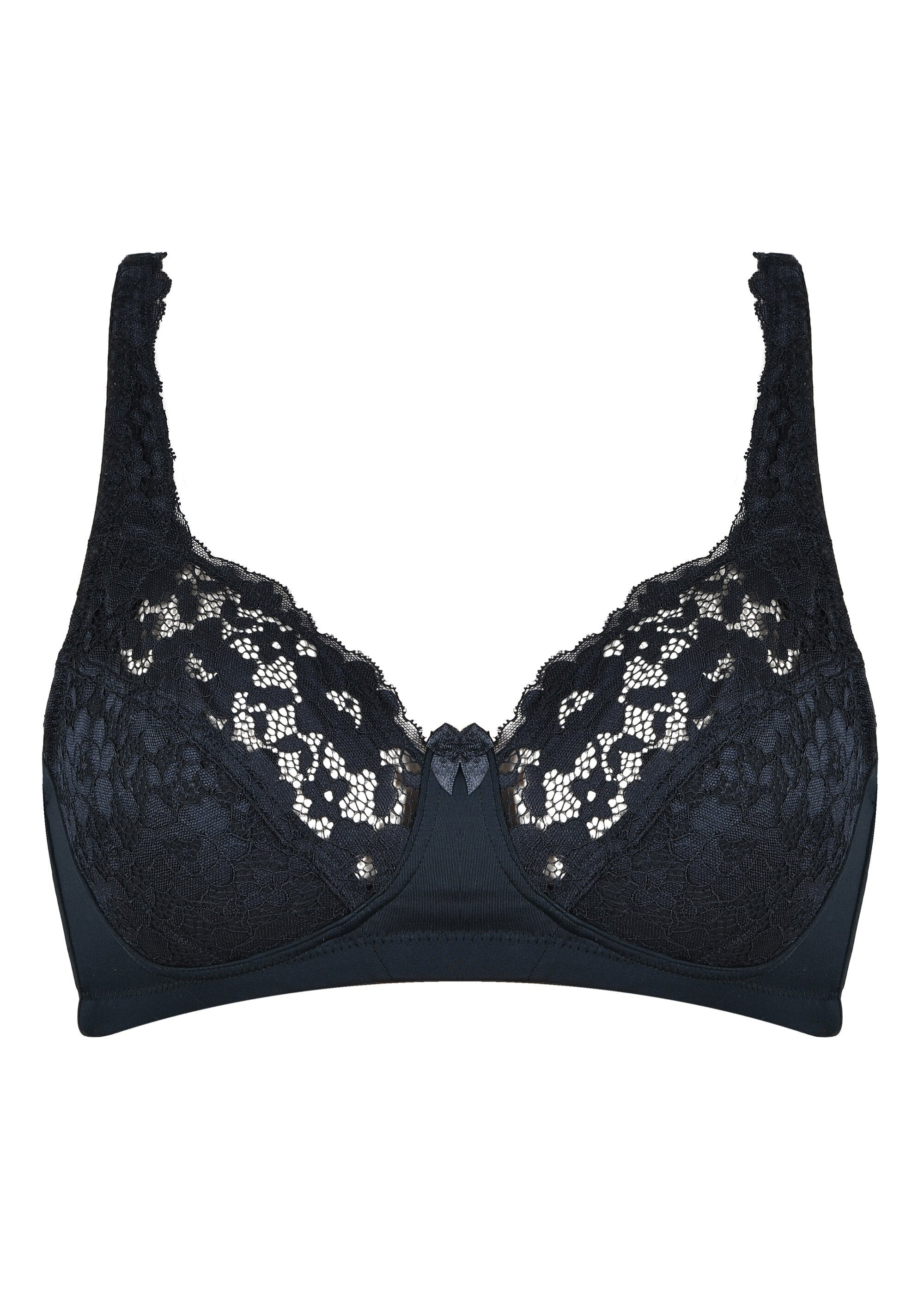 Naturana®_-_Underwired_lace_bra_Black_FA1_slim