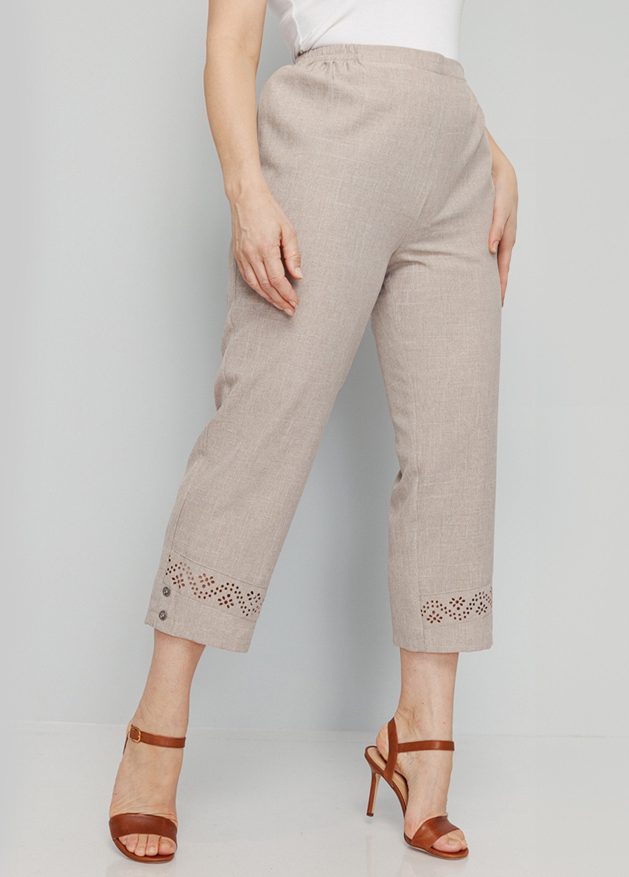 Cropped_pants_with_openwork_elasticated_belt_Beige_FA1_slim