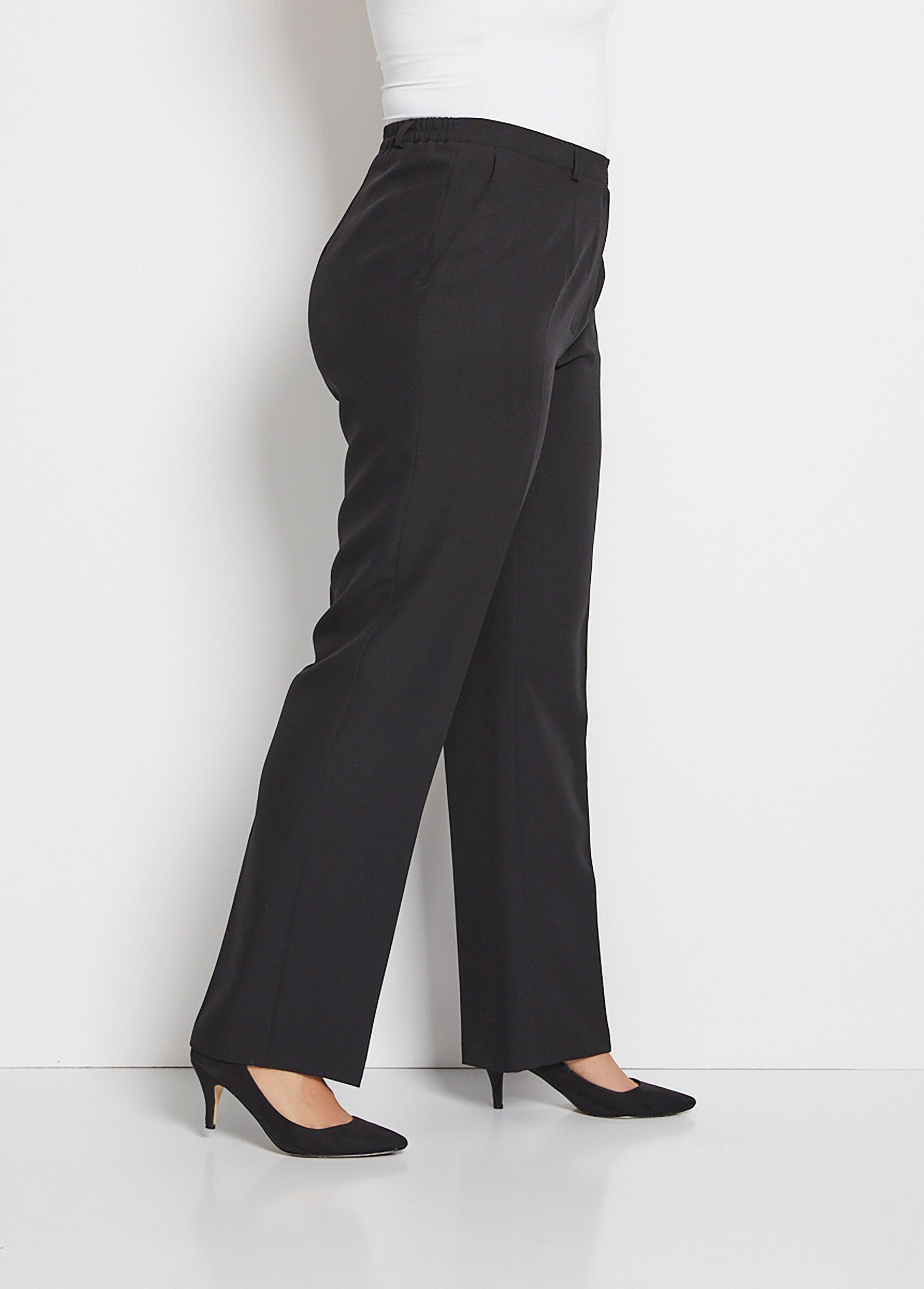 Straight_pants_with_semi-elasticated_waist,_wrinkle-free_fabric_Black_DR1_curvy