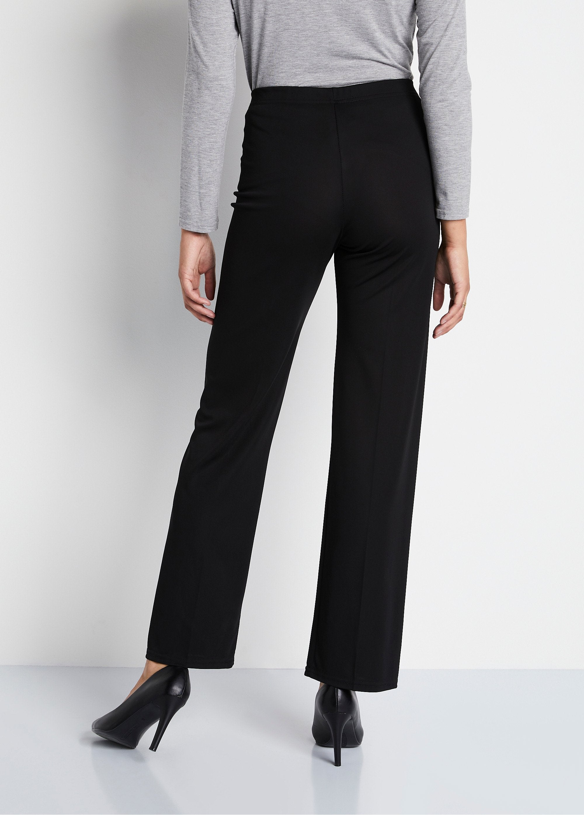 Fluid_elasticated_waist_flared_pants_Black_DO1_slim