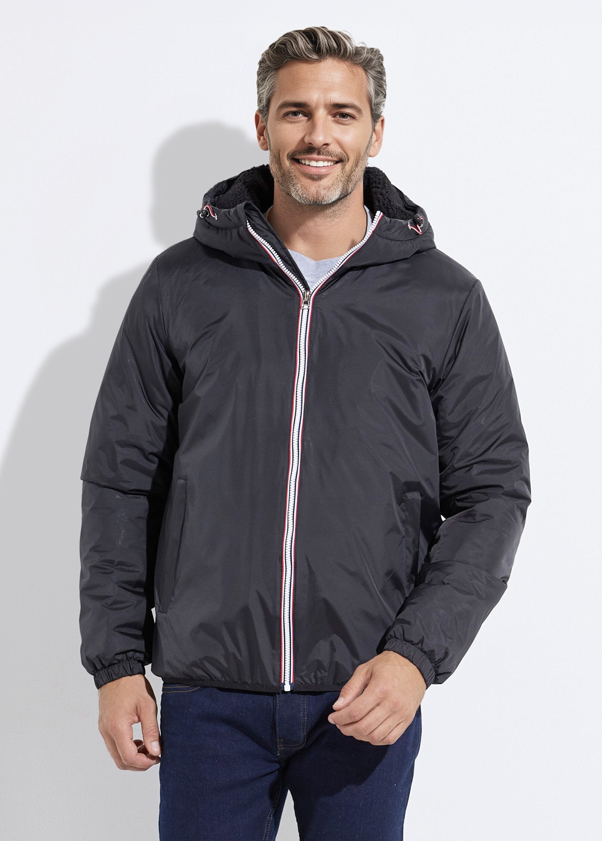 Parka_longue_déperlante_tendance_Kaki_FA1_slim