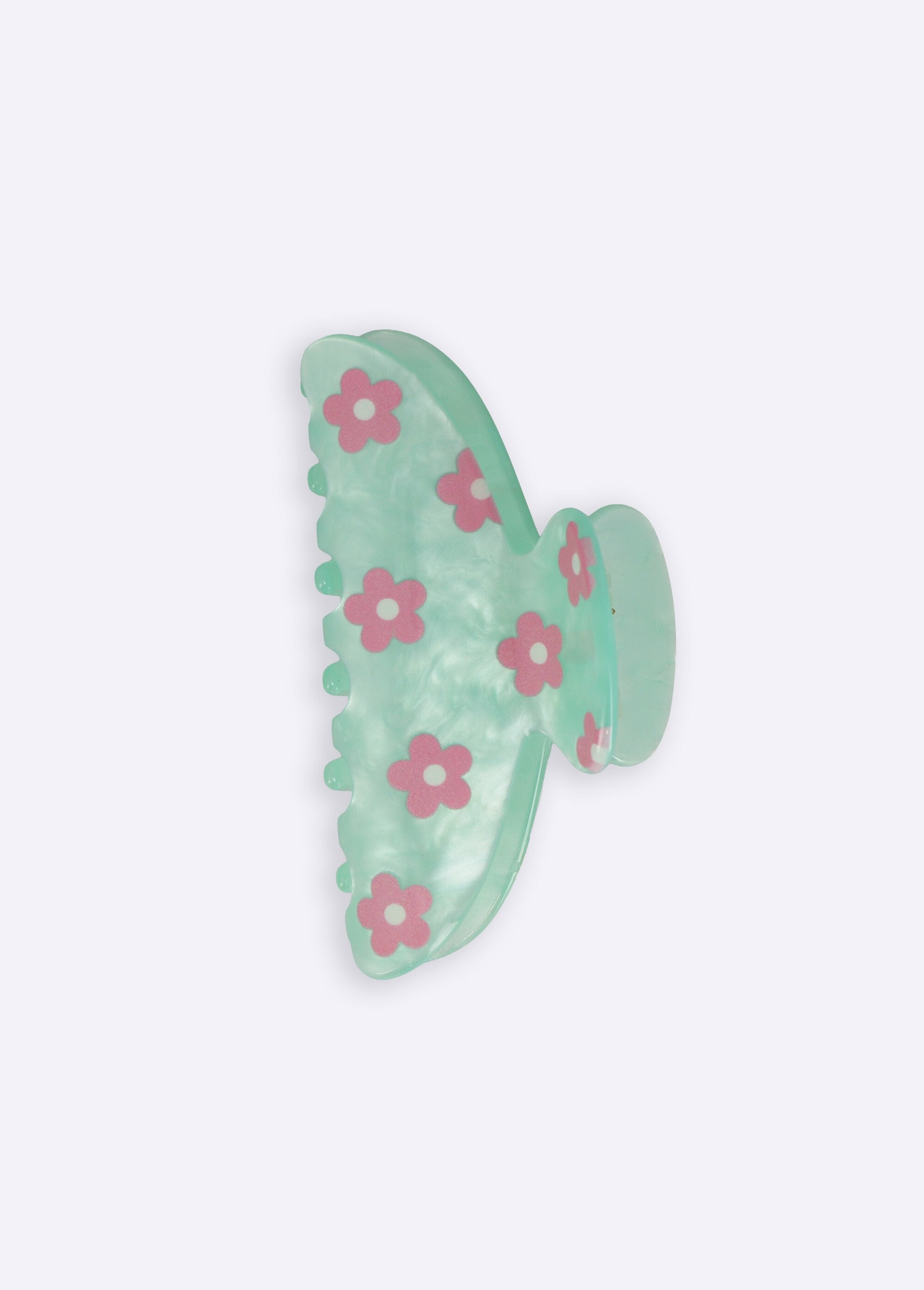 Pearlescent_hair_clip_with_floral_decoration_Green_FA1_slim