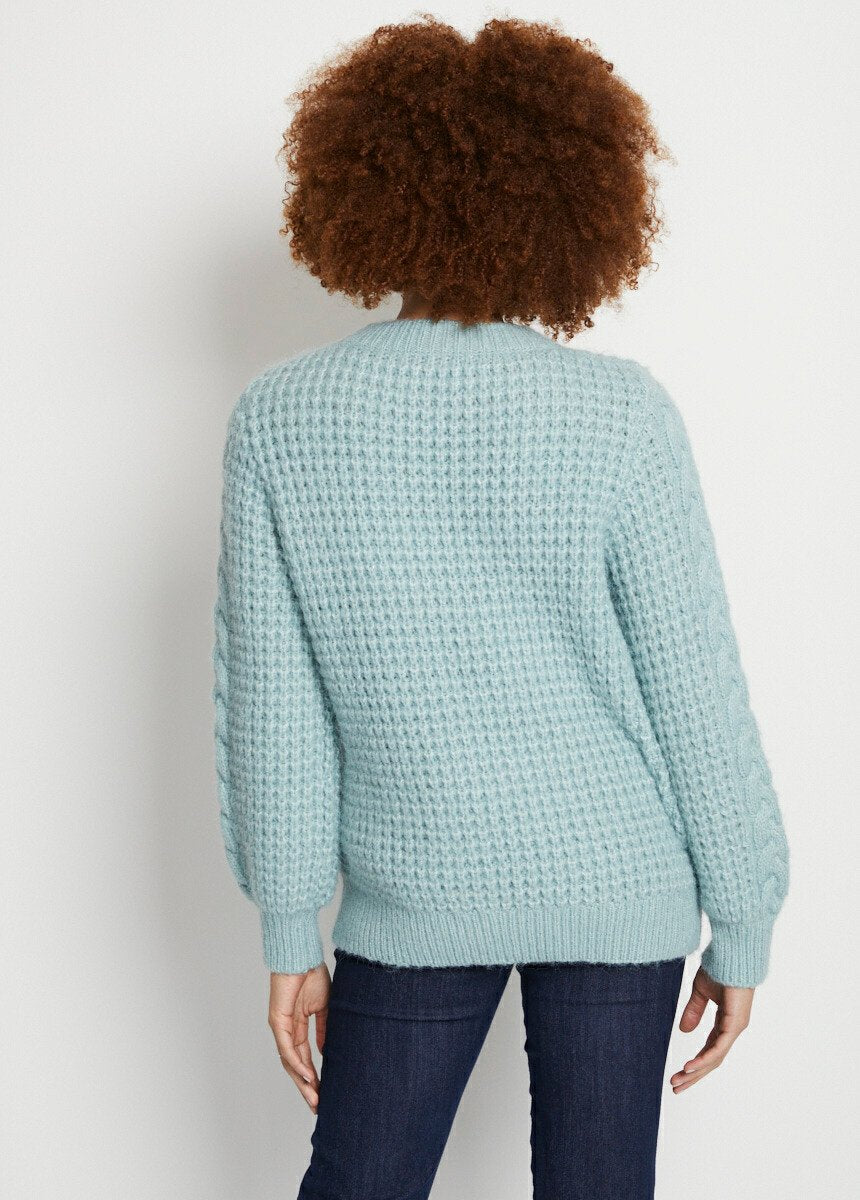 Warm_round_neck_fancy_soft_knit_sweater_Green_DO1_slim