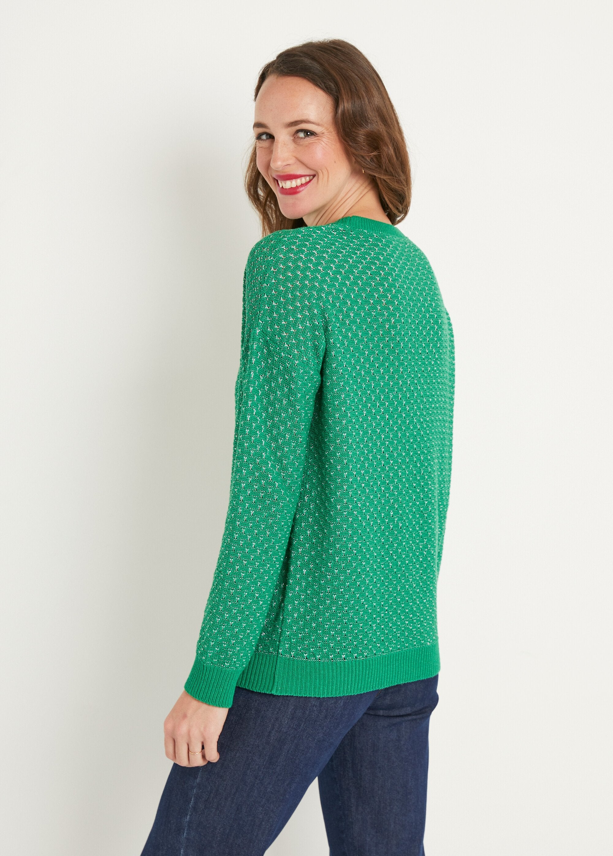 Soft_shiny_cotton_blend_sweater_with_round_neck_Green_DO1_slim