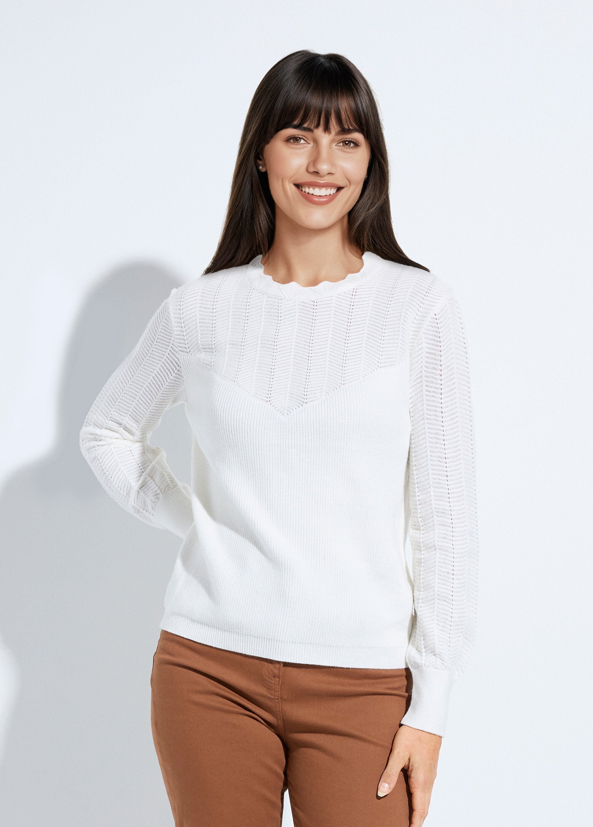 Soft_round_neck_sweater_with_long_blousy_sleeves_Ecru_FA1_slim