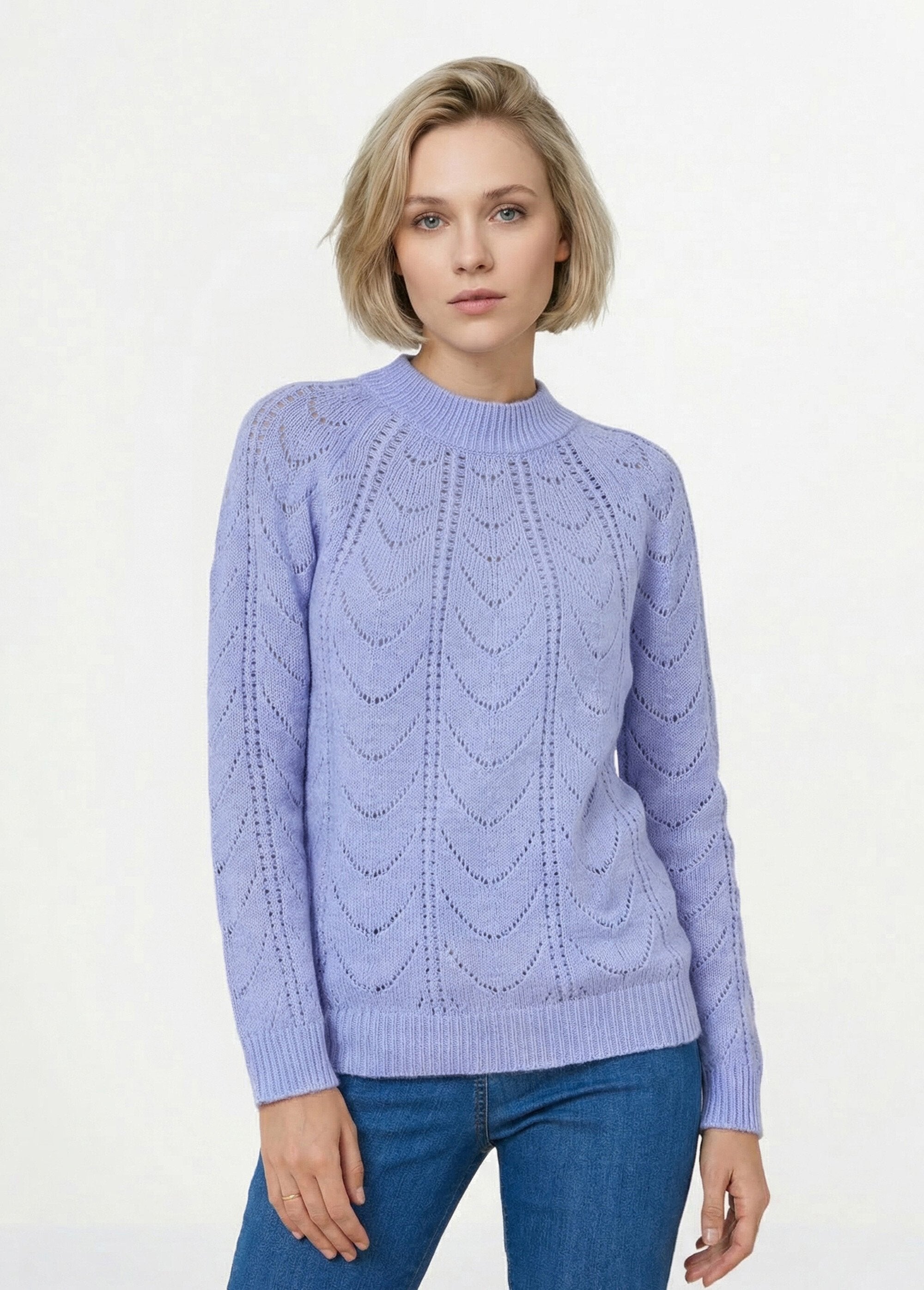 Round_neck_openwork_heathered_knit_sweater_Parma_FA1_slim