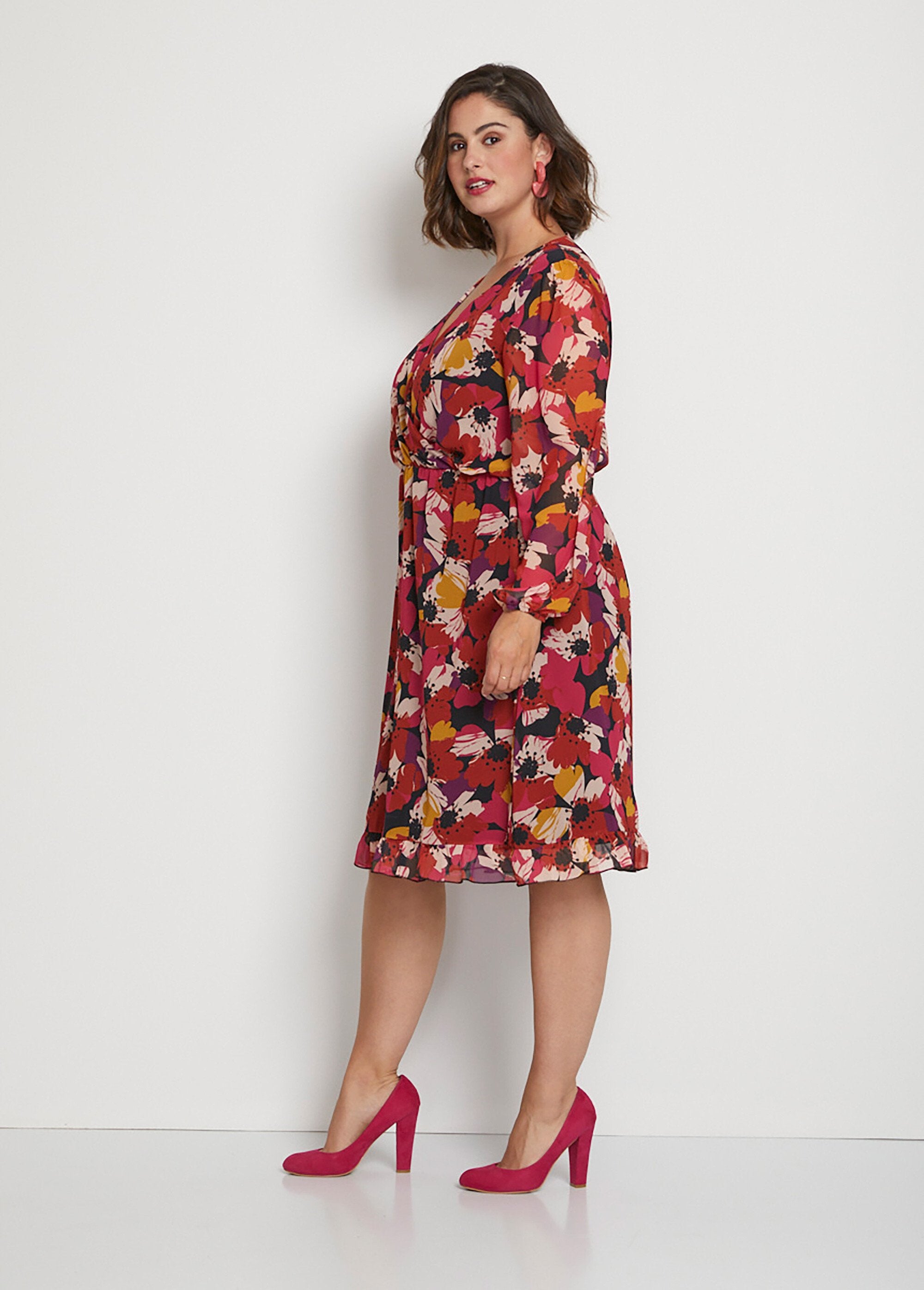 Floral_print_voile_wrap_dress_Floral_print_DR1_curvy