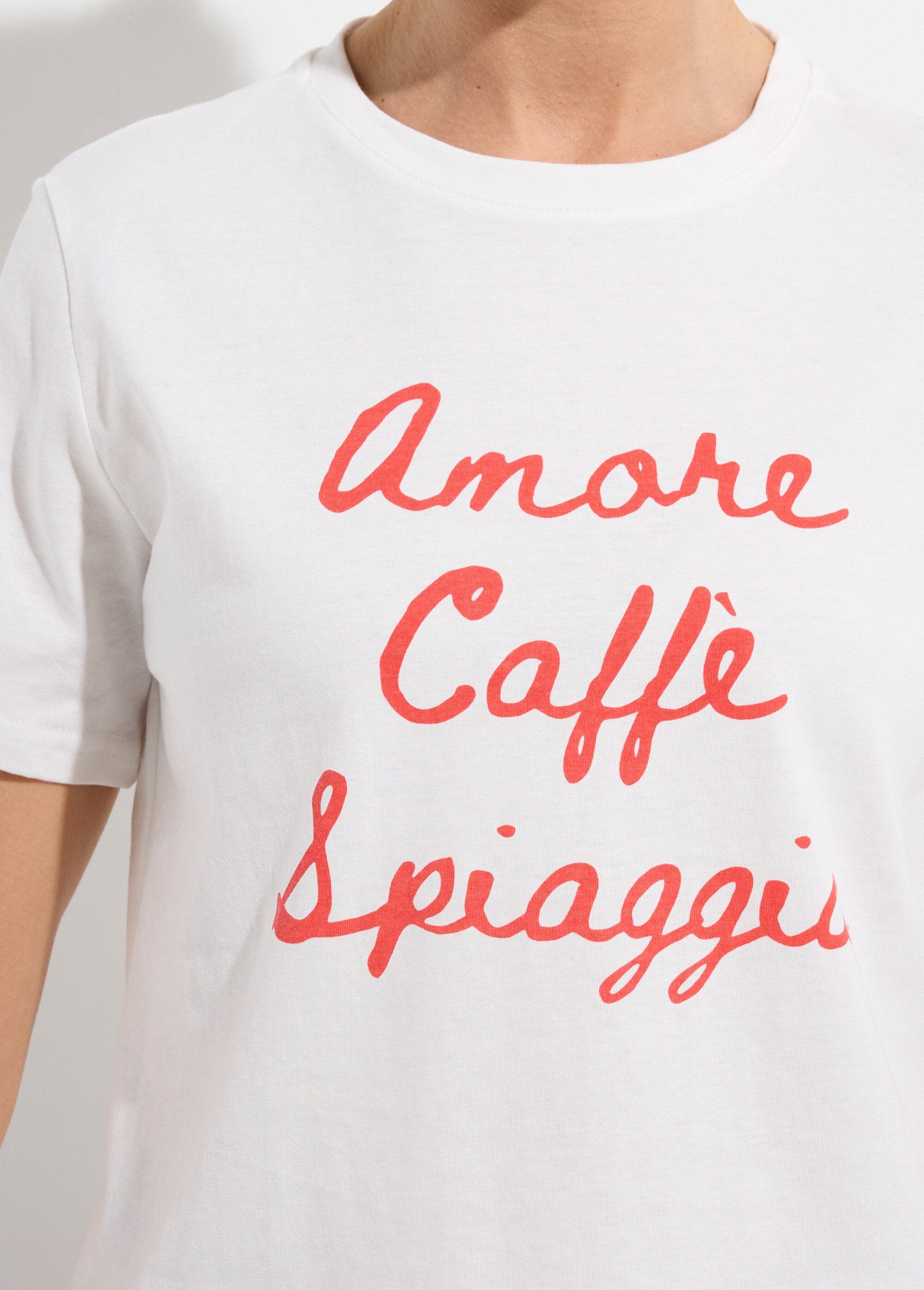 T-shirt_blanc_coton_Amore_Caffè_Spiaggia_Blanc_et_rouge_DE1_slim