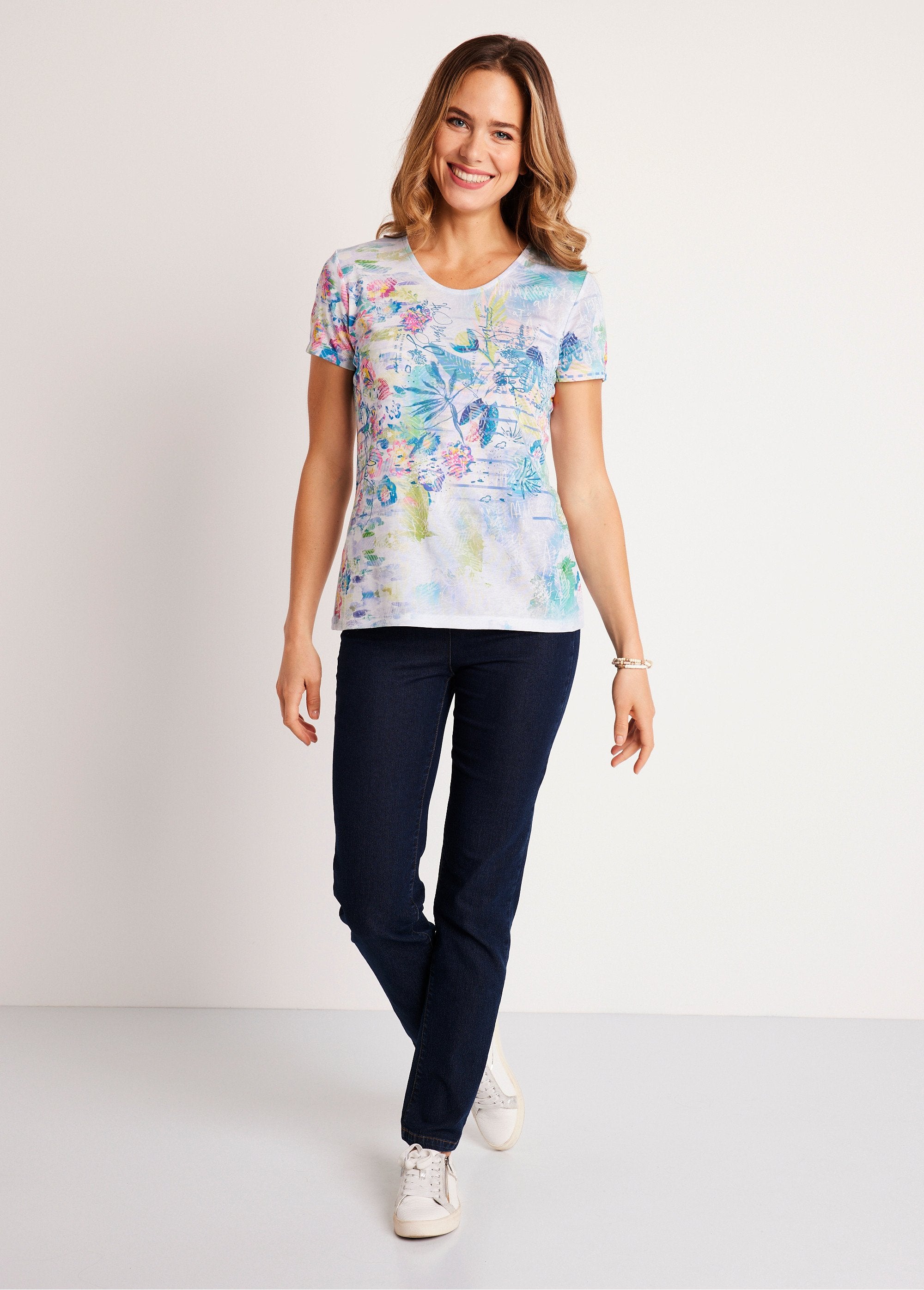 Floral_graphic_cropped_t-shirt_Multicolor_SF1_slim