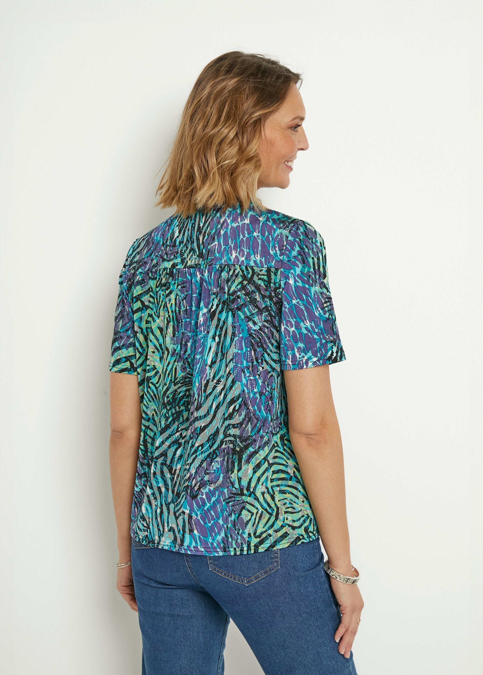 Jungle_print_V-neck_tunic_Blue_and_green_DO1_slim