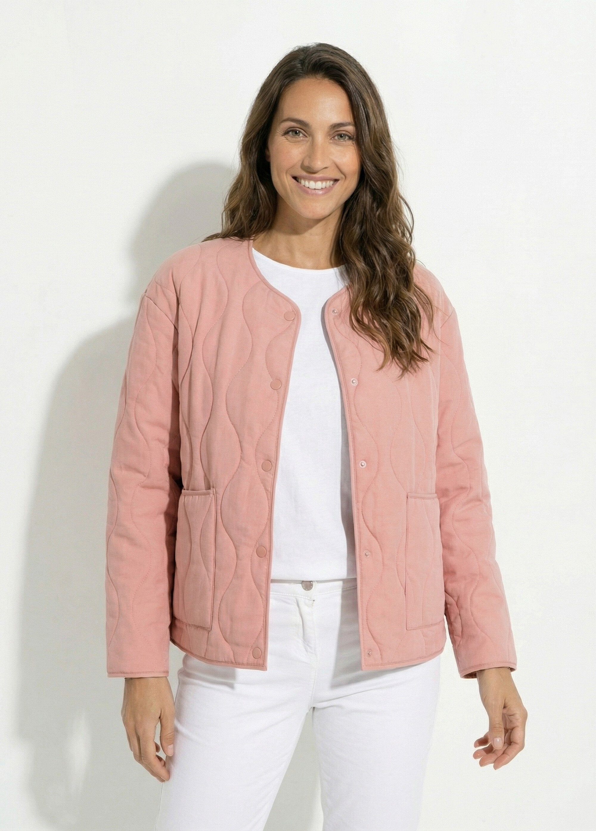 Veste_matelassée_zippée_sans_col_Terracotta_FA1_slim